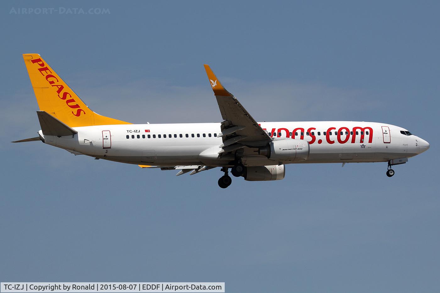 TC-IZJ, 2007 Boeing 737-82R C/N 35700/2435, at fra