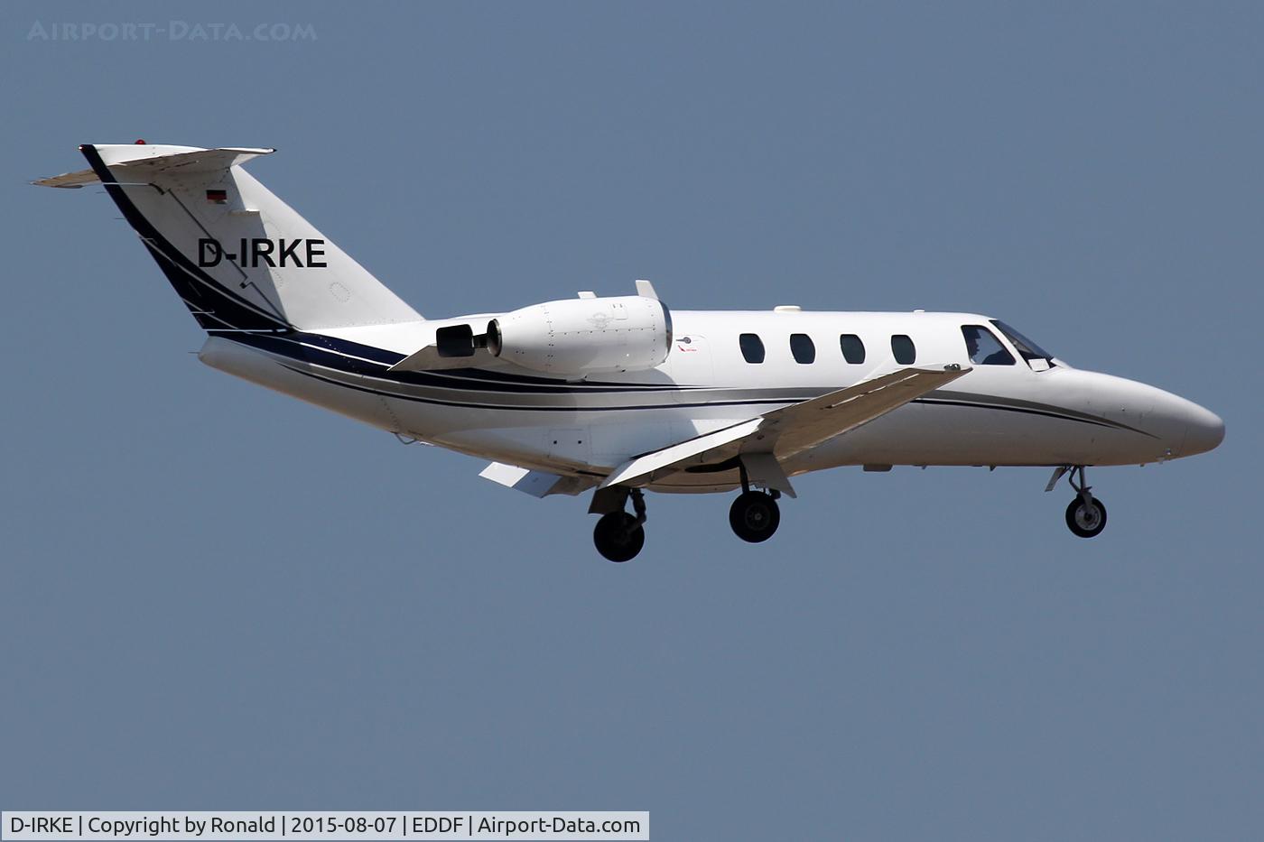 D-IRKE, 1995 Cessna 525 CitationJet C/N 525-0123, at fra