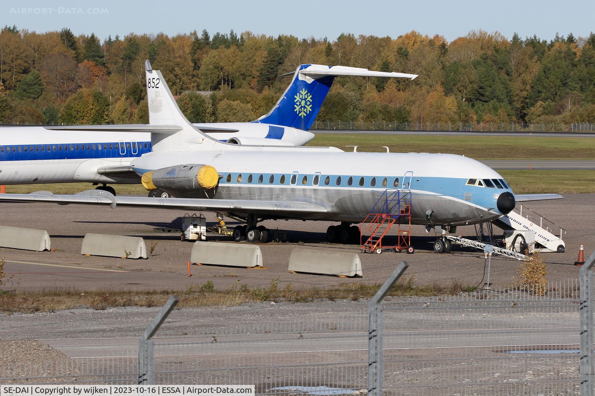 SE-DAI, 1966 Sud Aviation SE-210 Caravelle III C/N 210, Ramp K