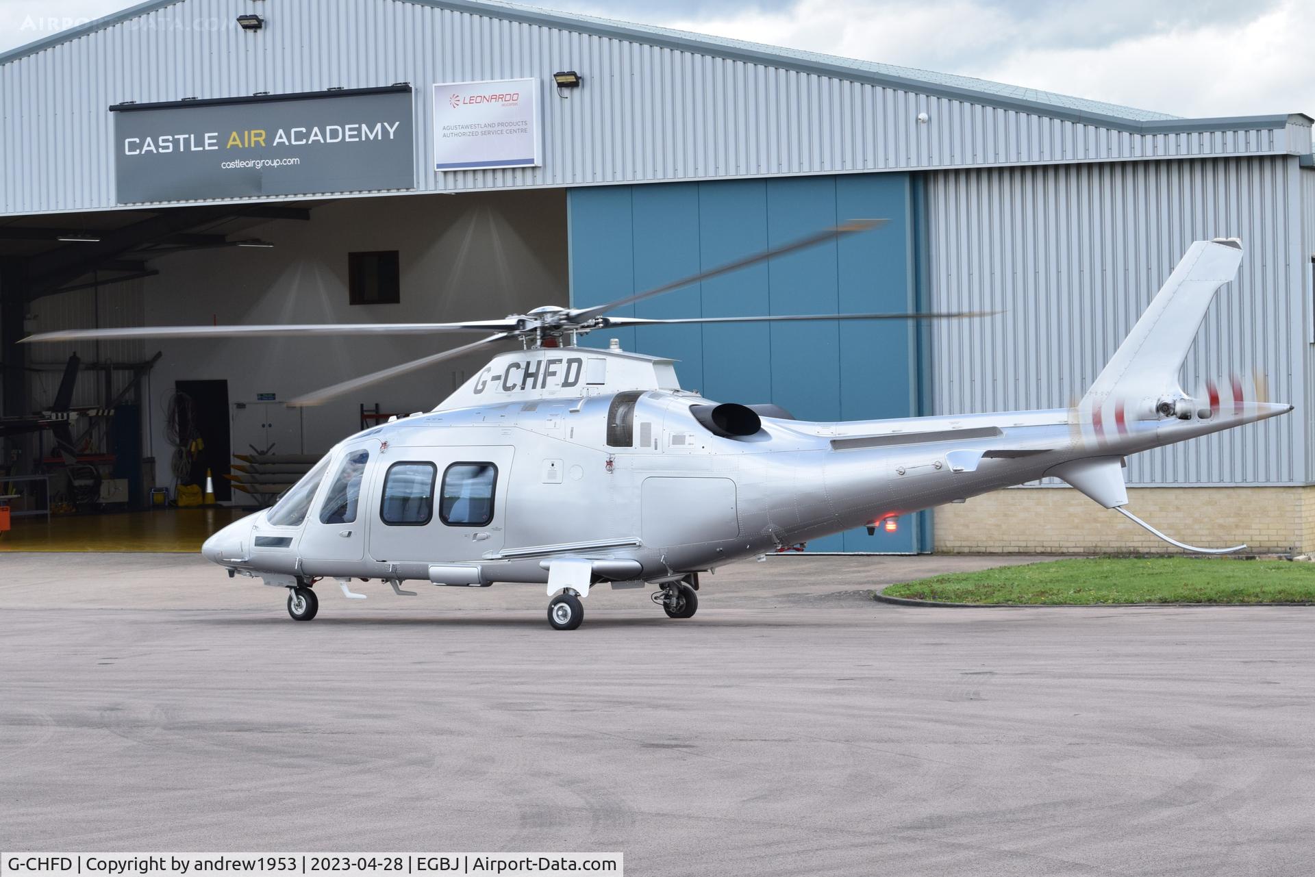 G-CHFD, 2012 AgustaWestland AW-109SP GrandNew C/N 22262, G-CHFD at Gloucestershire Airport.