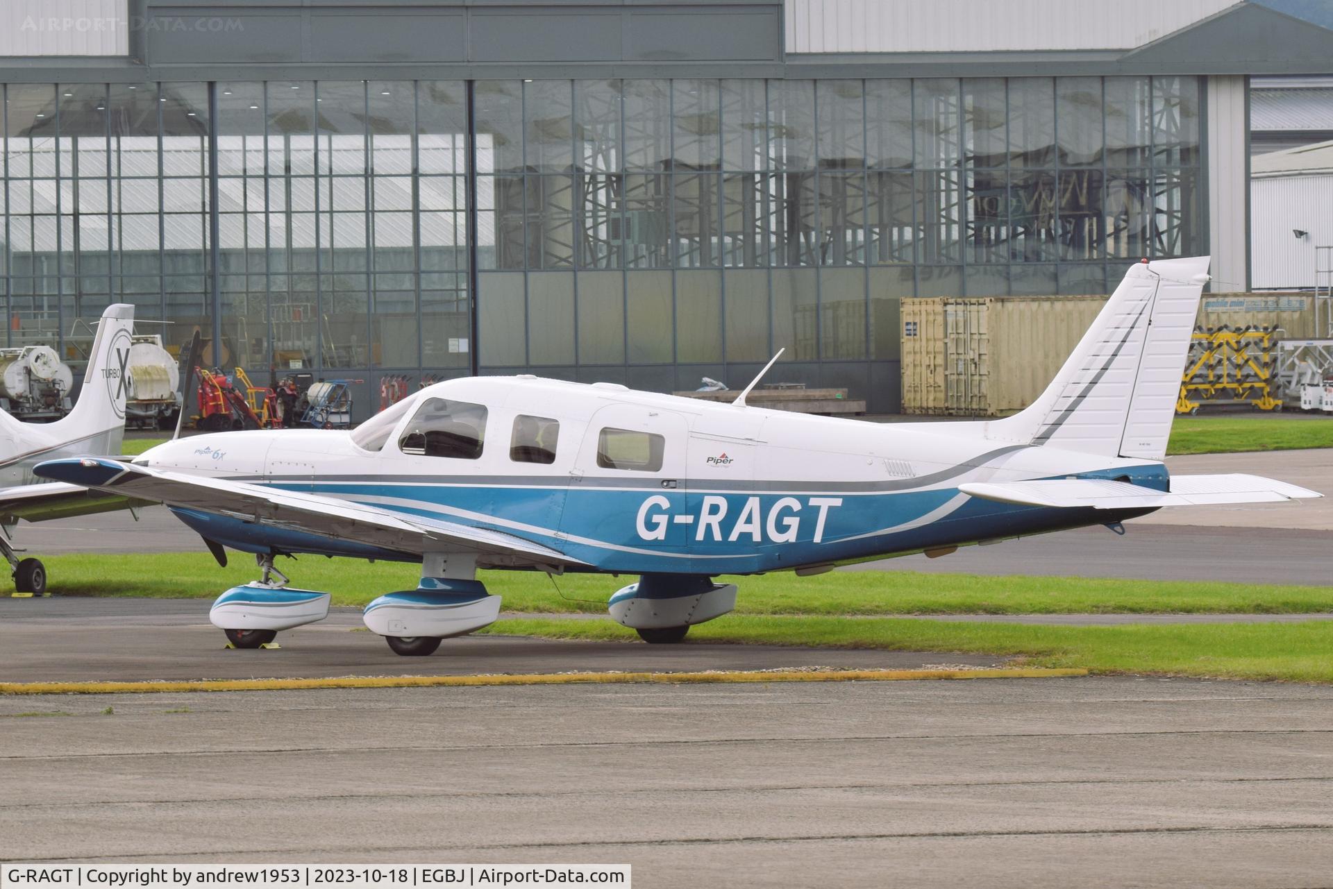G-RAGT, 2005 Piper PA-32-301FT 6X Saratoga C/N 3232038, G-RAGT at Gloucestershire Airport.