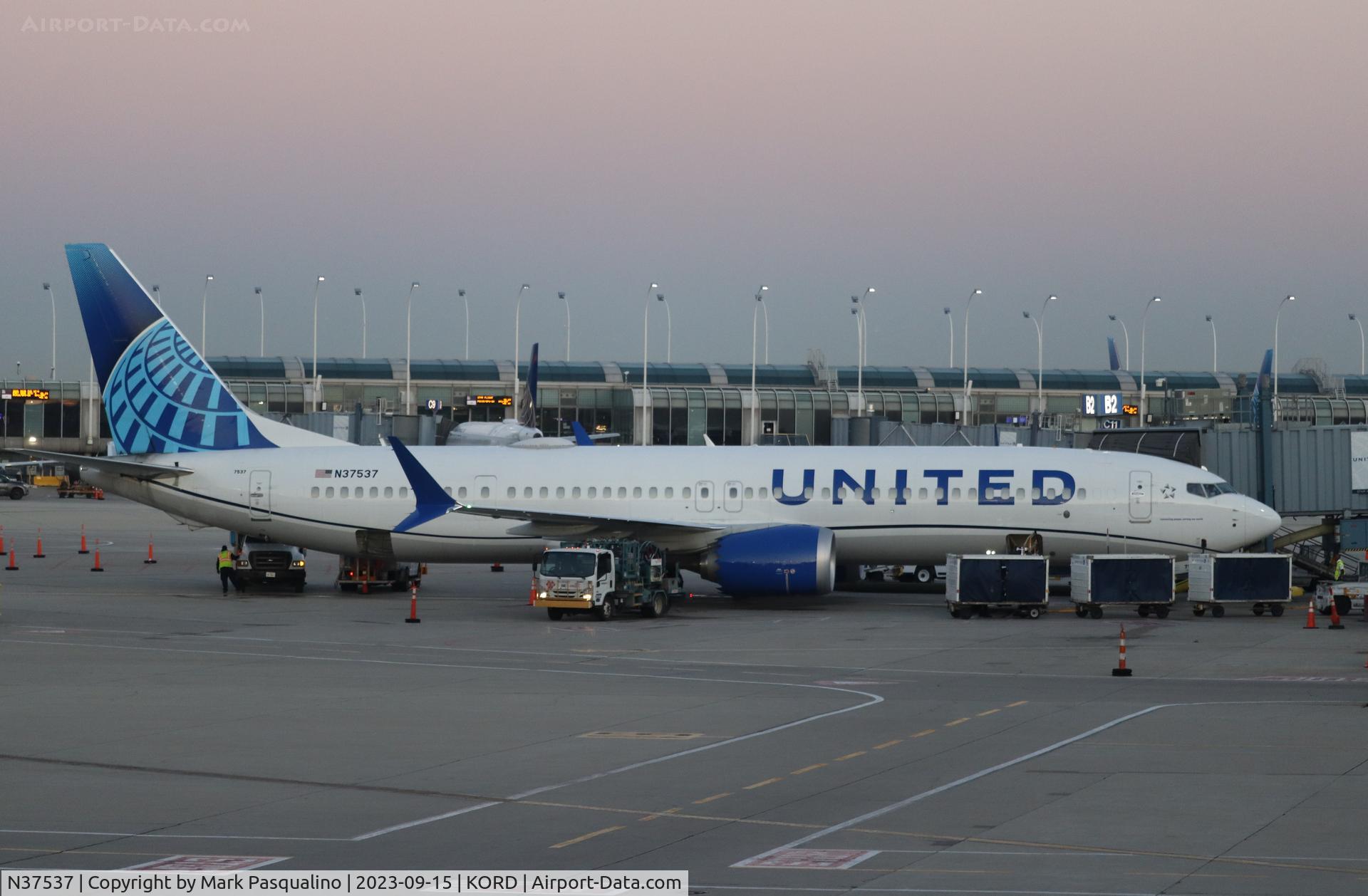 N37537, 2022 Boeing 737-9 MAX C/N 66607, Boeing 737-9 MAX