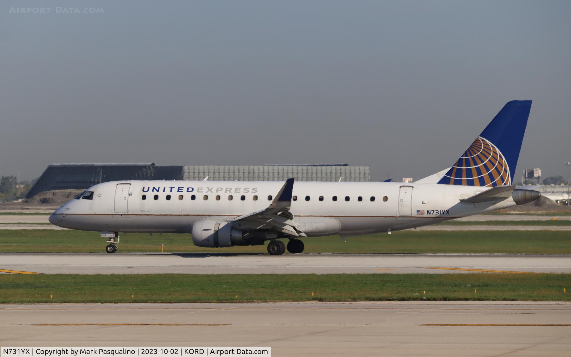 N731YX, 2015 Embraer 175LR (ERJ-170-200LR) C/N 17000520, ERJ-170-200LR