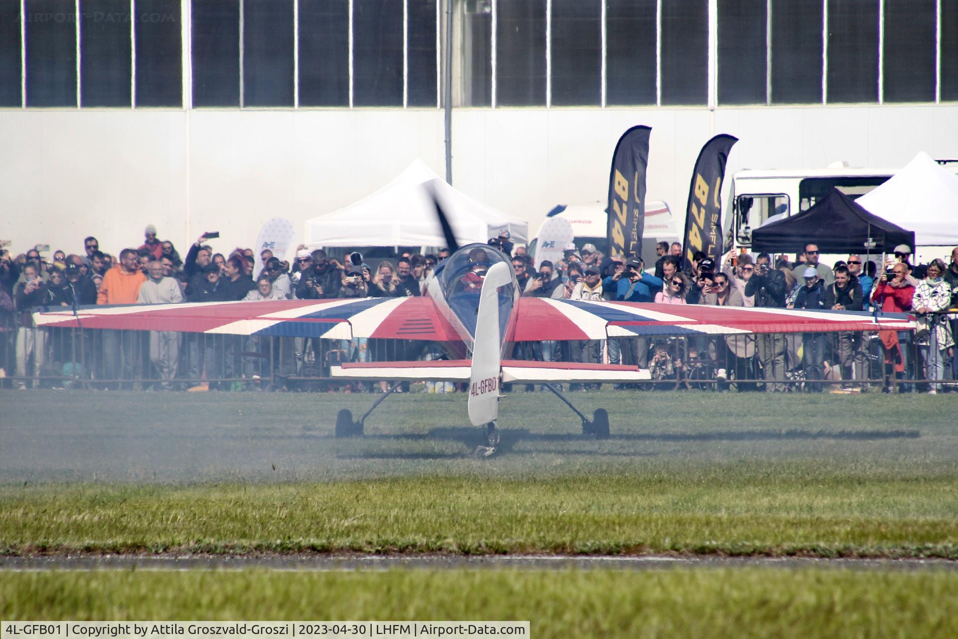 4L-GFB01, Yakovlev Yak-55 C/N 901010, LHFM - Fertöszentmiklós Meidl-Airport, Hungary - Skyview Airshow 2023
