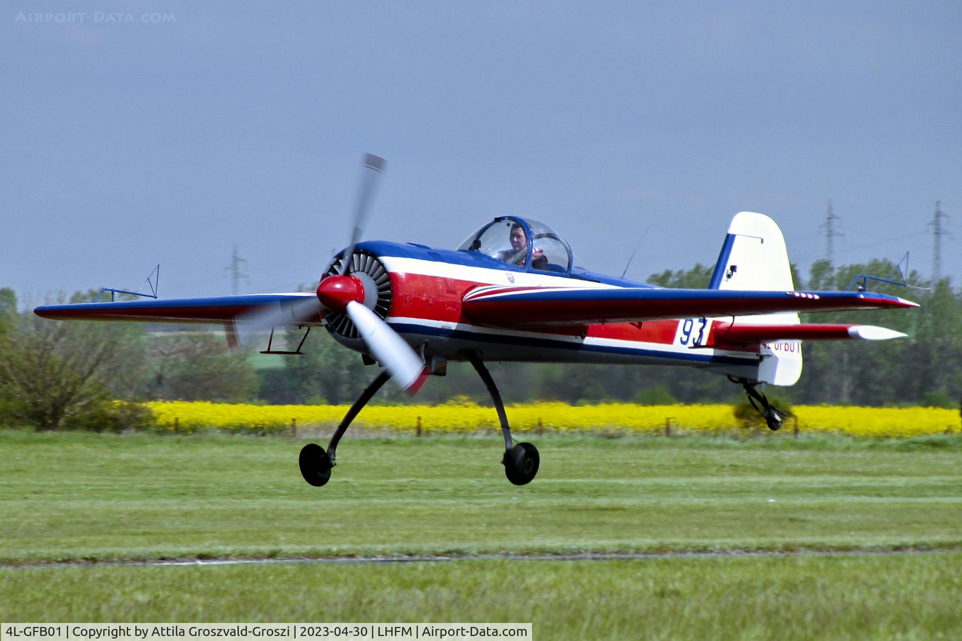 4L-GFB01, Yakovlev Yak-55 C/N 901010, LHFM - Fertöszentmiklós Meidl-Airport, Hungary - Skyview Airshow 2023