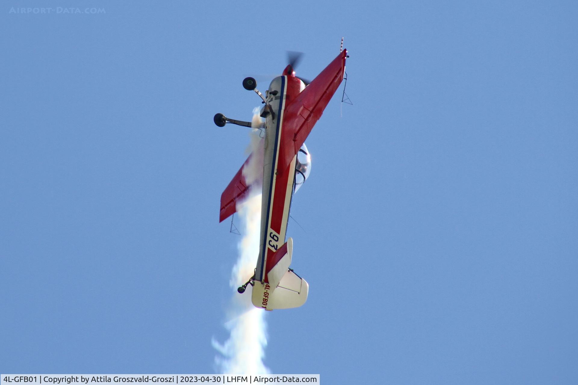 4L-GFB01, Yakovlev Yak-55 C/N 901010, LHFM - Fertöszentmiklós Meidl-Airport, Hungary - Skyview Airshow 2023