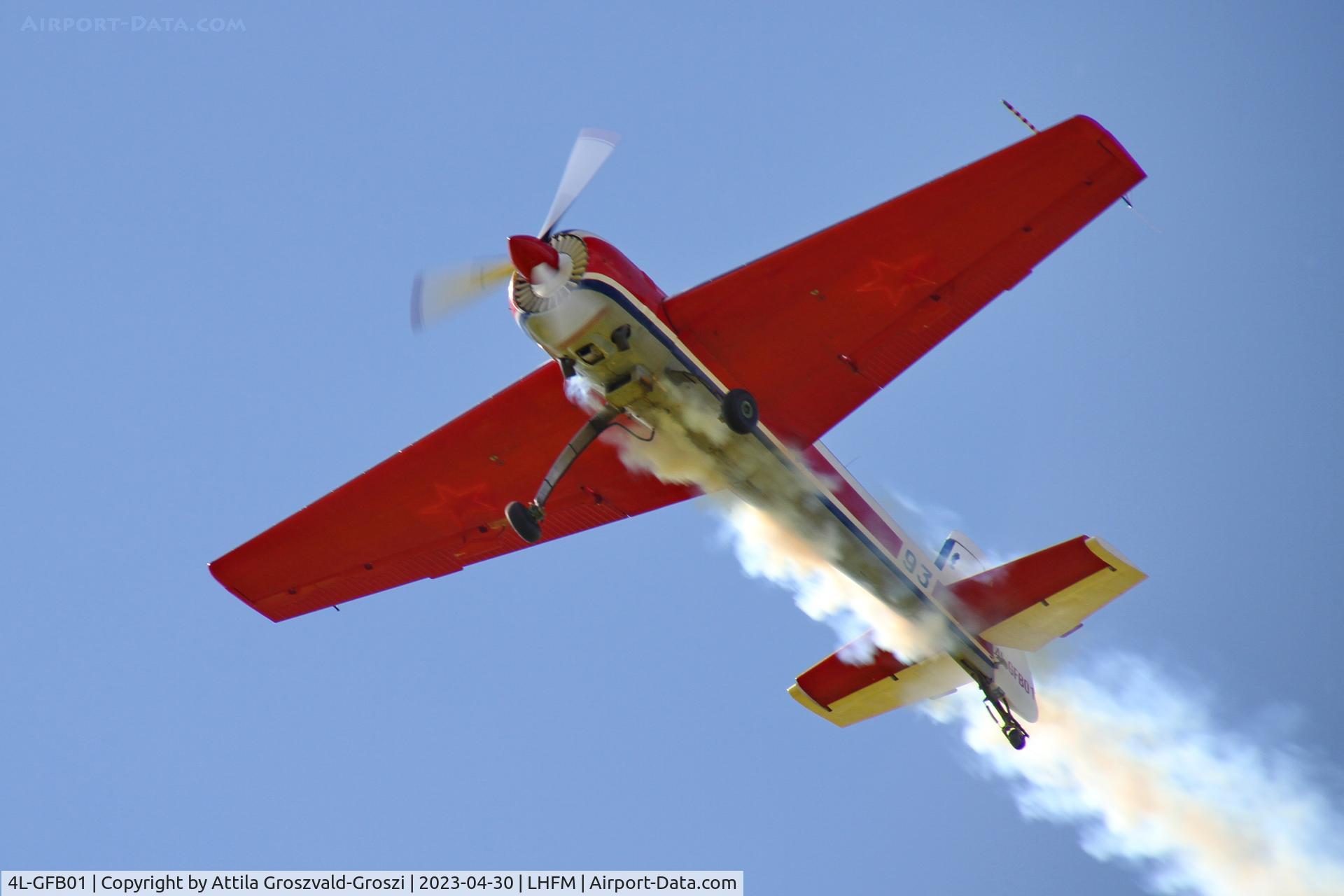 4L-GFB01, Yakovlev Yak-55 C/N 901010, LHFM - Fertöszentmiklós Meidl-Airport, Hungary - Skyview Airshow 2023