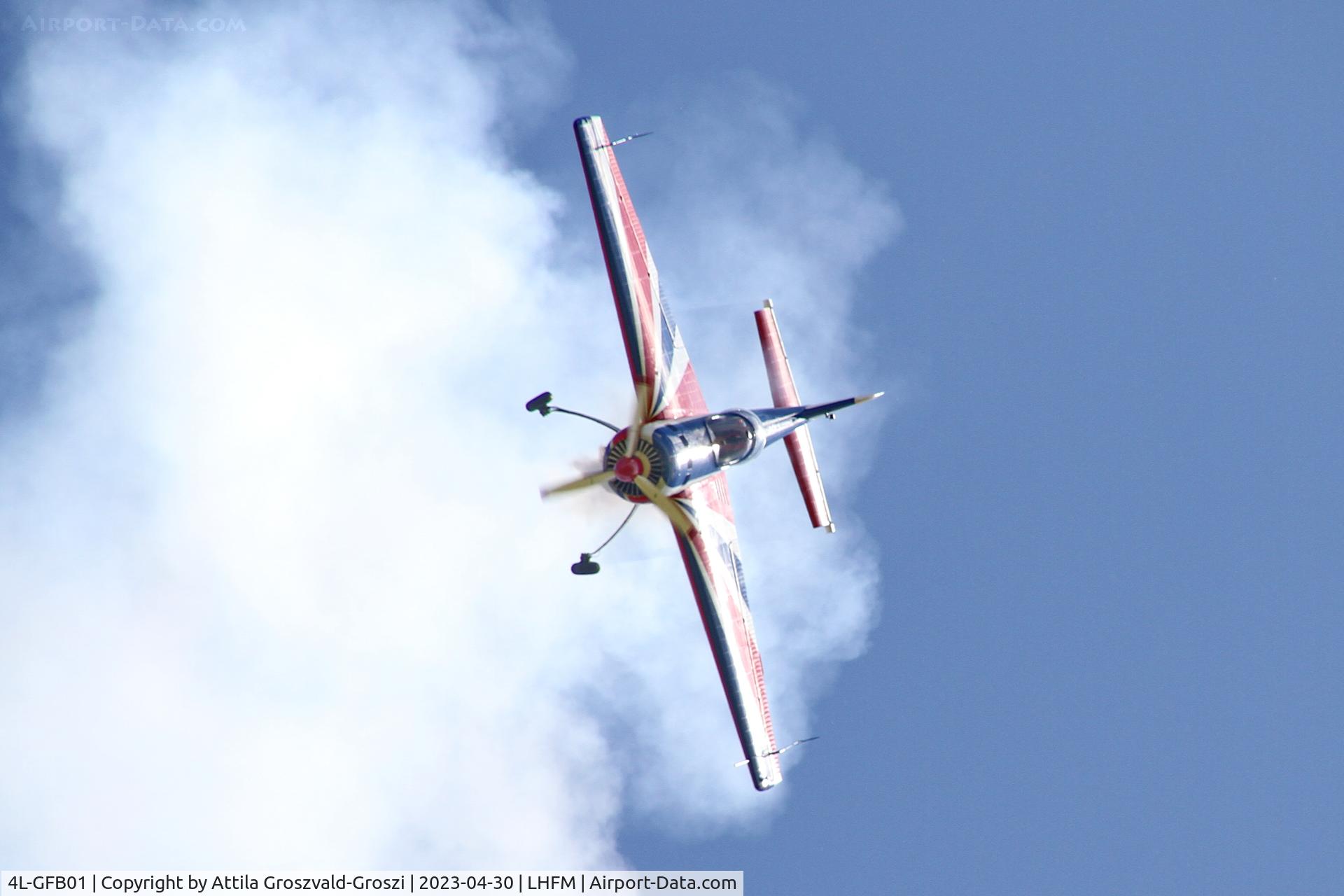 4L-GFB01, Yakovlev Yak-55 C/N 901010, LHFM - Fertöszentmiklós Meidl-Airport, Hungary - Skyview Airshow 2023