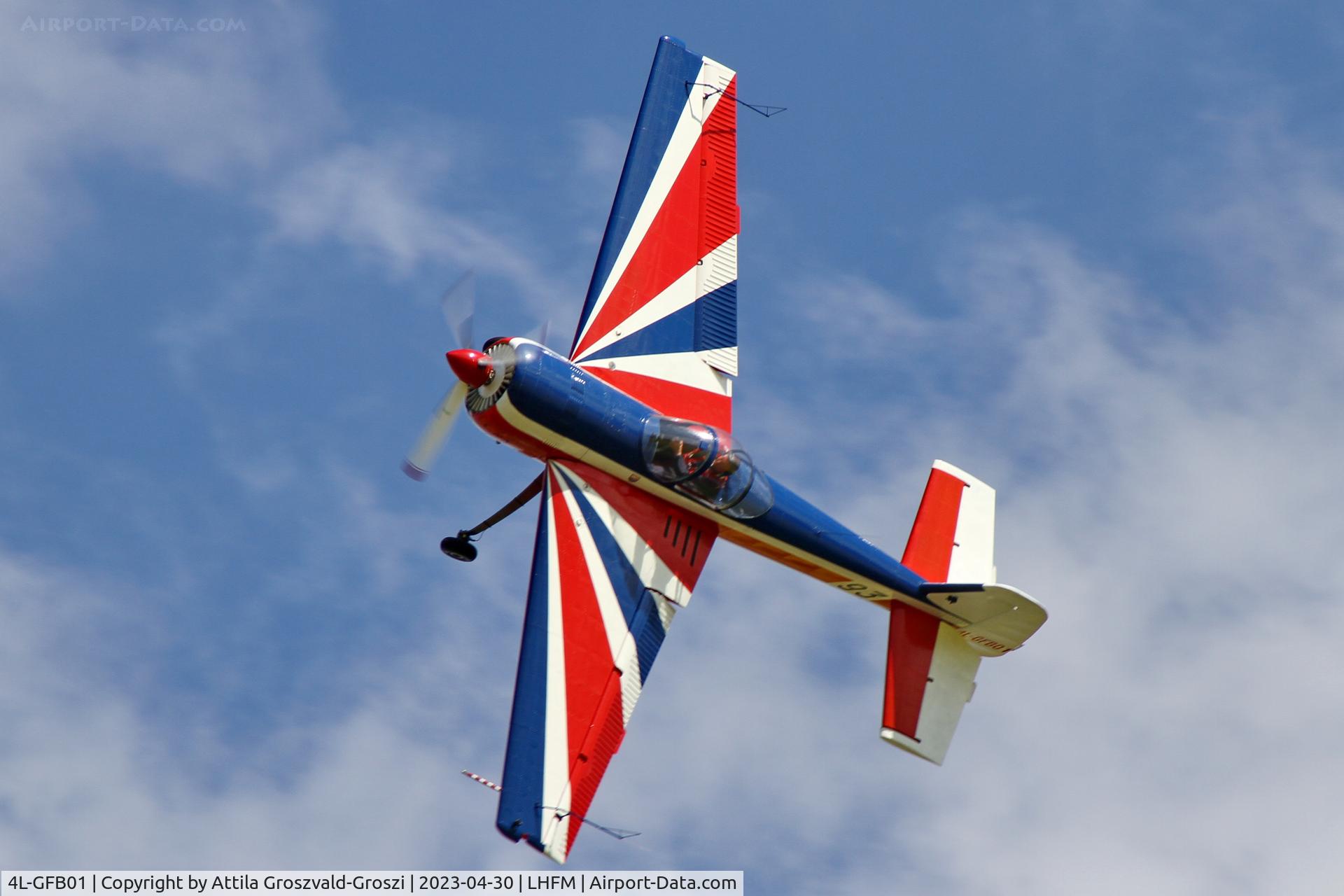 4L-GFB01, Yakovlev Yak-55 C/N 901010, LHFM - Fertöszentmiklós Meidl-Airport, Hungary - Skyview Airshow 2023
