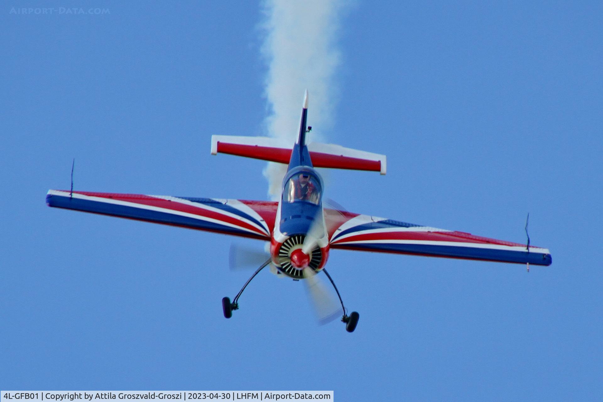 4L-GFB01, Yakovlev Yak-55 C/N 901010, LHFM - Fertöszentmiklós Meidl-Airport, Hungary - Skyview Airshow 2023