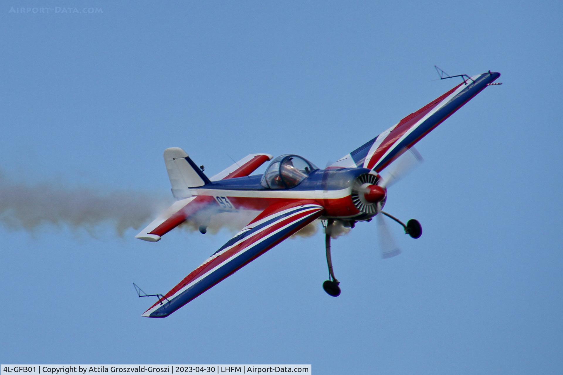 4L-GFB01, Yakovlev Yak-55 C/N 901010, LHFM - Fertöszentmiklós Meidl-Airport, Hungary - Skyview Airshow 2023