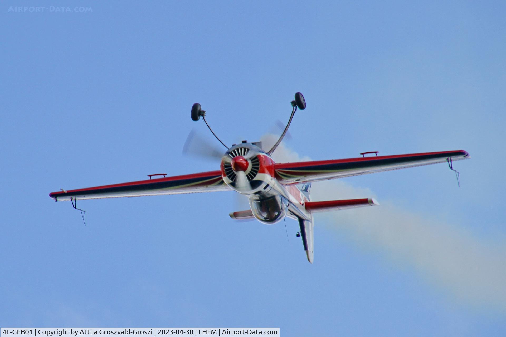 4L-GFB01, Yakovlev Yak-55 C/N 901010, LHFM - Fertöszentmiklós Meidl-Airport, Hungary - Skyview Airshow 2023