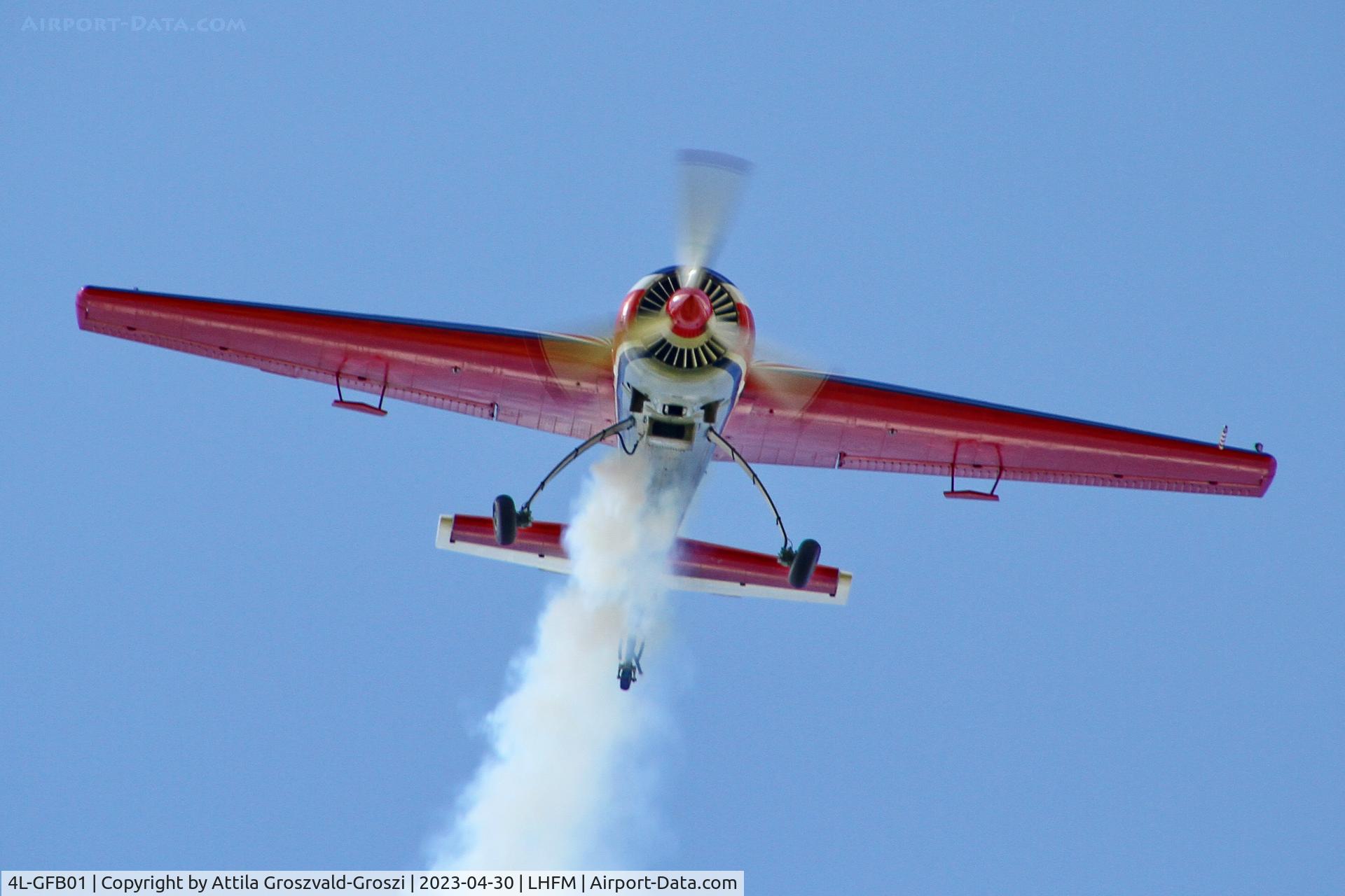 4L-GFB01, Yakovlev Yak-55 C/N 901010, LHFM - Fertöszentmiklós Meidl-Airport, Hungary - Skyview Airshow 2023
