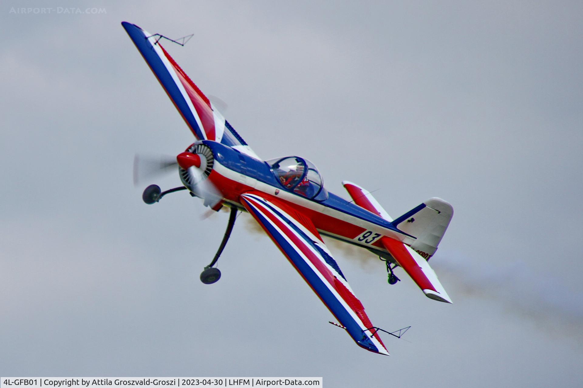 4L-GFB01, Yakovlev Yak-55 C/N 901010, LHFM - Fertöszentmiklós Meidl-Airport, Hungary - Skyview Airshow 2023