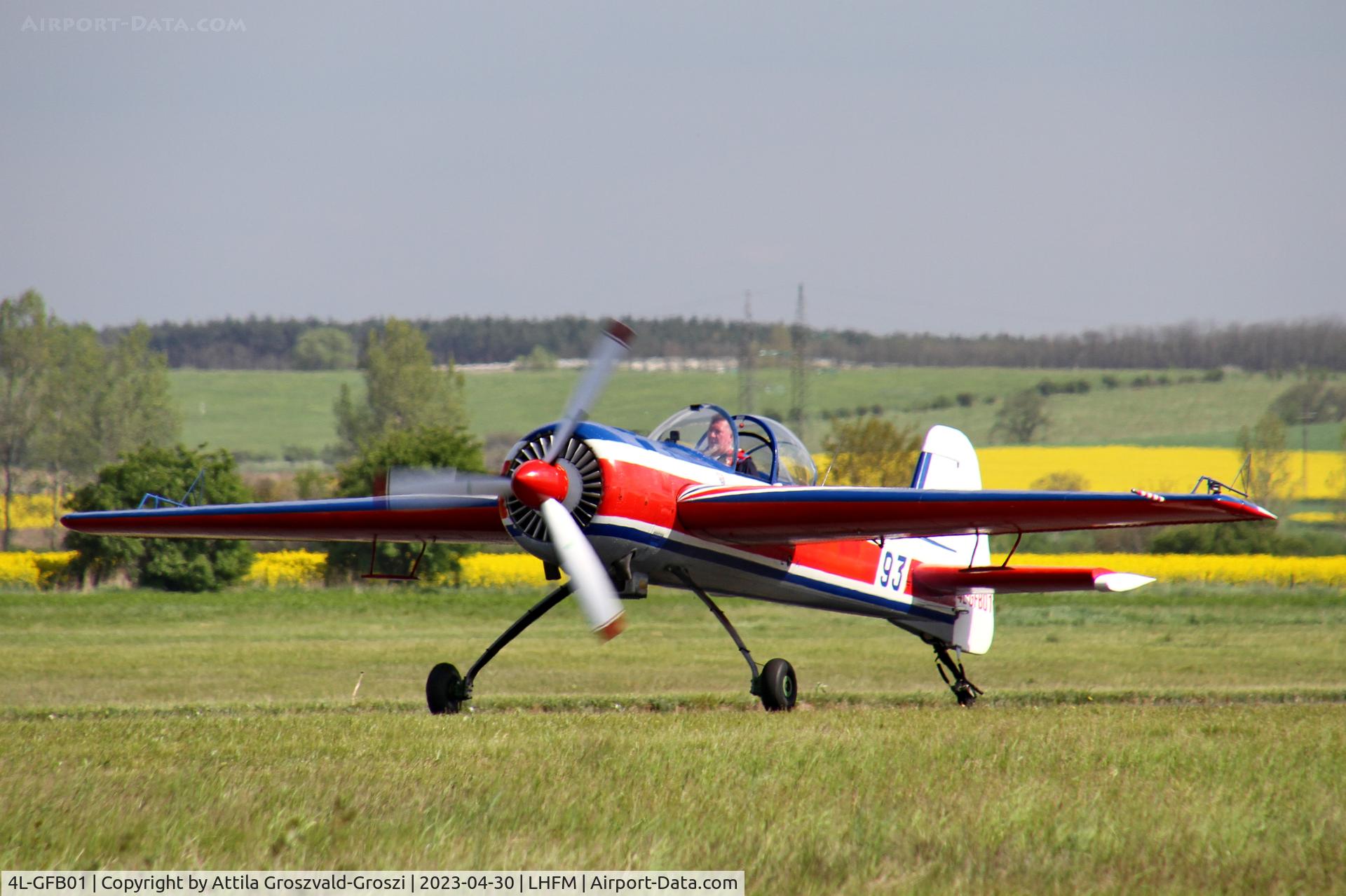 4L-GFB01, Yakovlev Yak-55 C/N 901010, LHFM - Fertöszentmiklós Meidl-Airport, Hungary - Skyview Airshow 2023