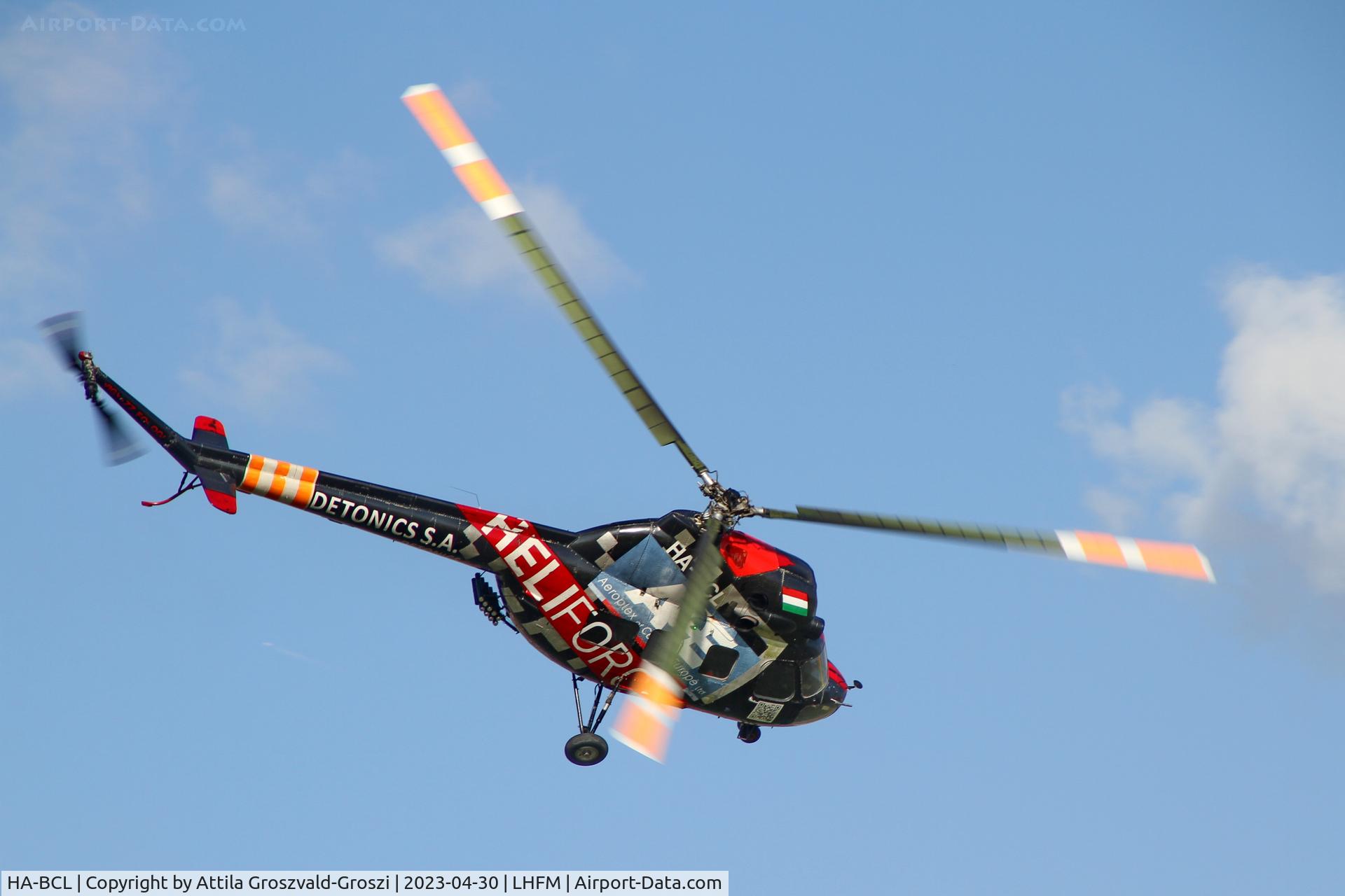 HA-BCL, 1974 Mil (PZL-Swidnik) Mi-2 C/N 563820114, LHFM - Fertöszentmiklós Meidl-Airport, Hungary - Skyview Airshow 2023