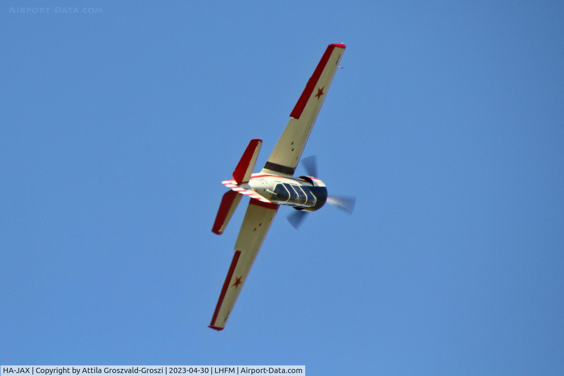 HA-JAX, 1991 Yakovlev Yak-52 C/N 9111411, LHFM - Fertöszentmiklós Meidl-Airport, Hungary - Skyview Airshow 2023