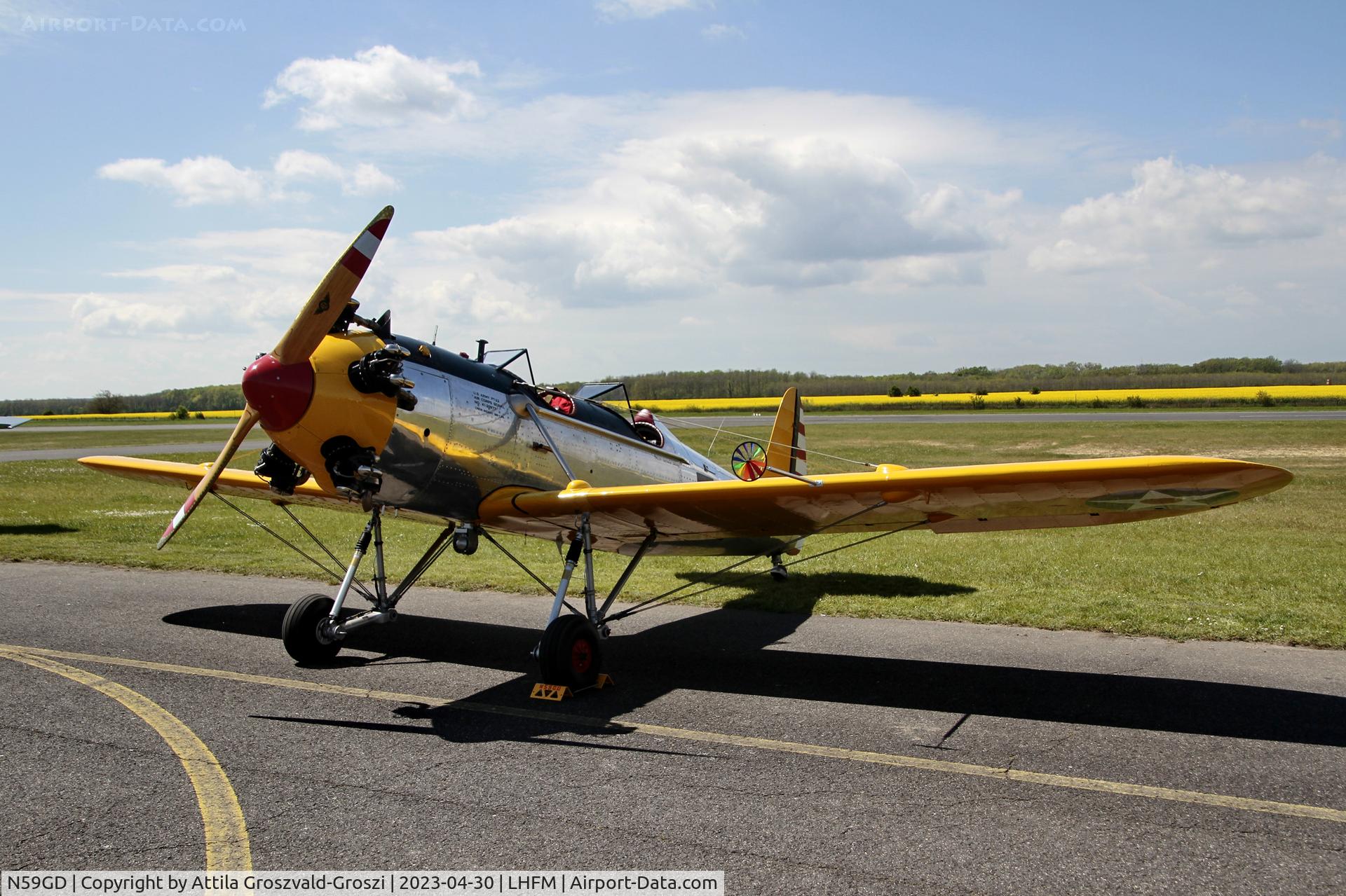 N59GD, 1942 Ryan Aeronautical ST3KR C/N 2186, LHFM - Fertöszentmiklós Meidl-Airport, Hungary - Skyview Airshow 2023