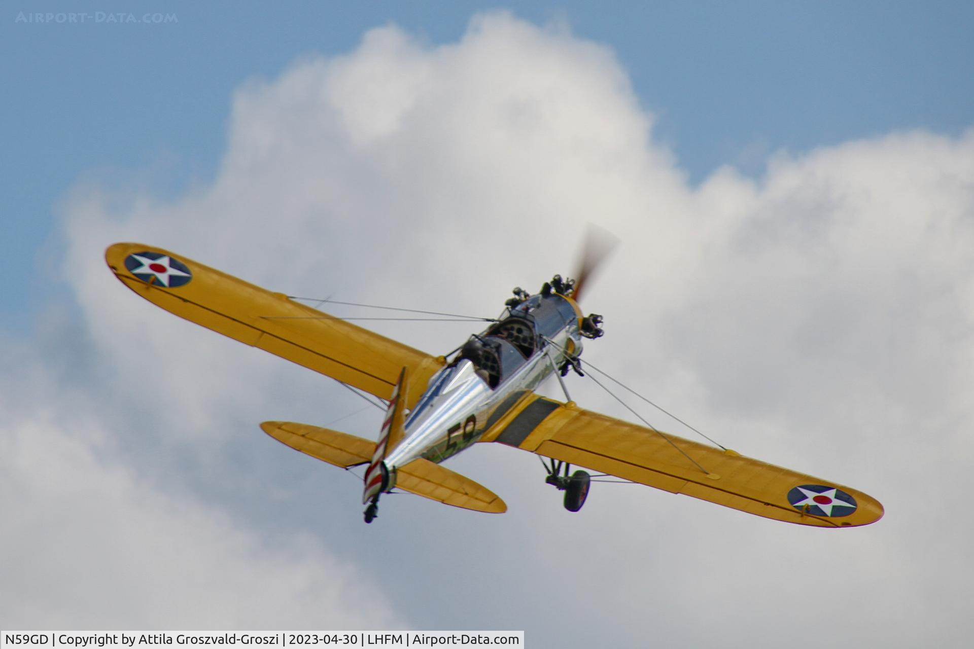 N59GD, 1942 Ryan Aeronautical ST3KR C/N 2186, LHFM - Fertöszentmiklós Meidl-Airport, Hungary - Skyview Airshow 2023