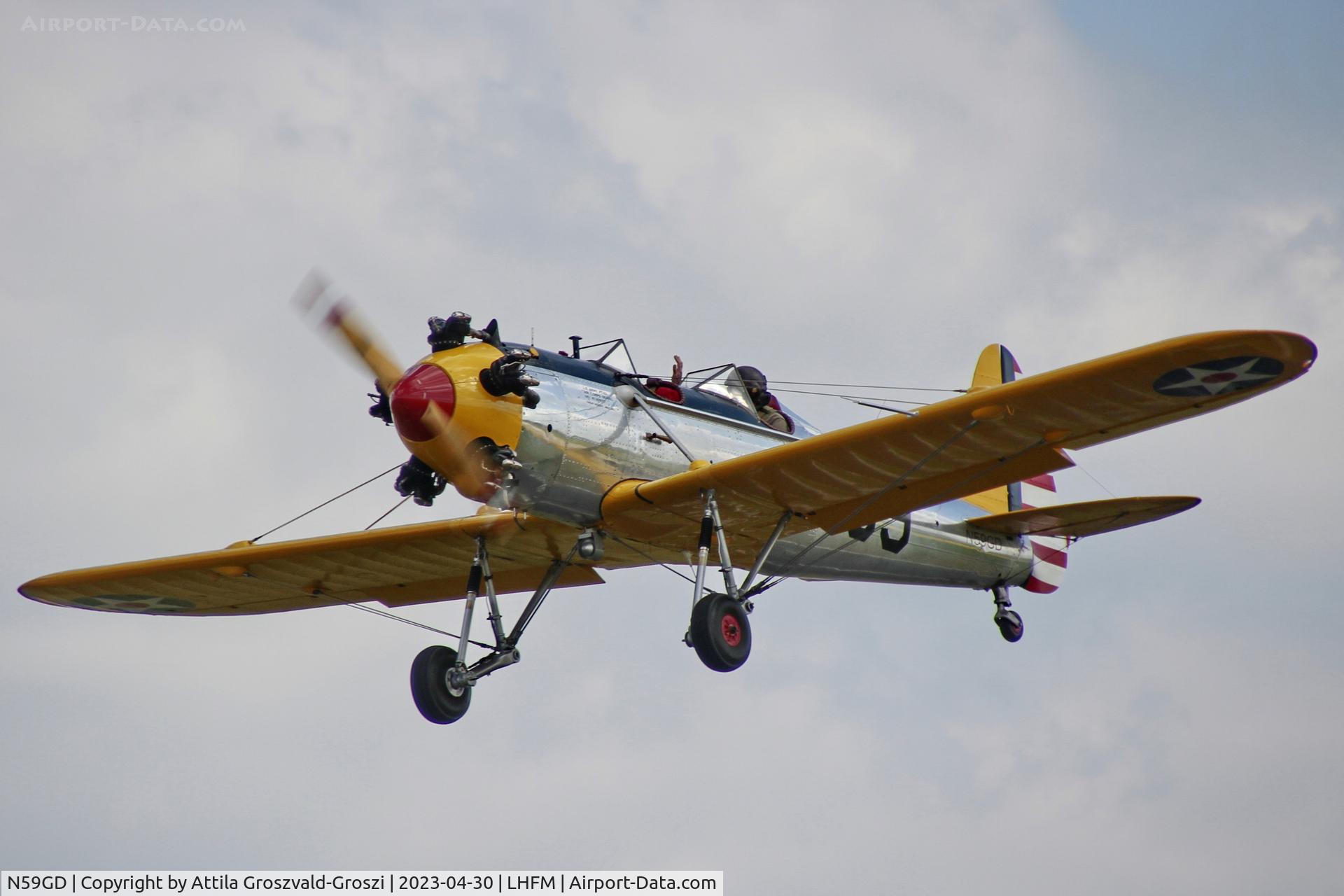 N59GD, 1942 Ryan Aeronautical ST3KR C/N 2186, LHFM - Fertöszentmiklós Meidl-Airport, Hungary - Skyview Airshow 2023