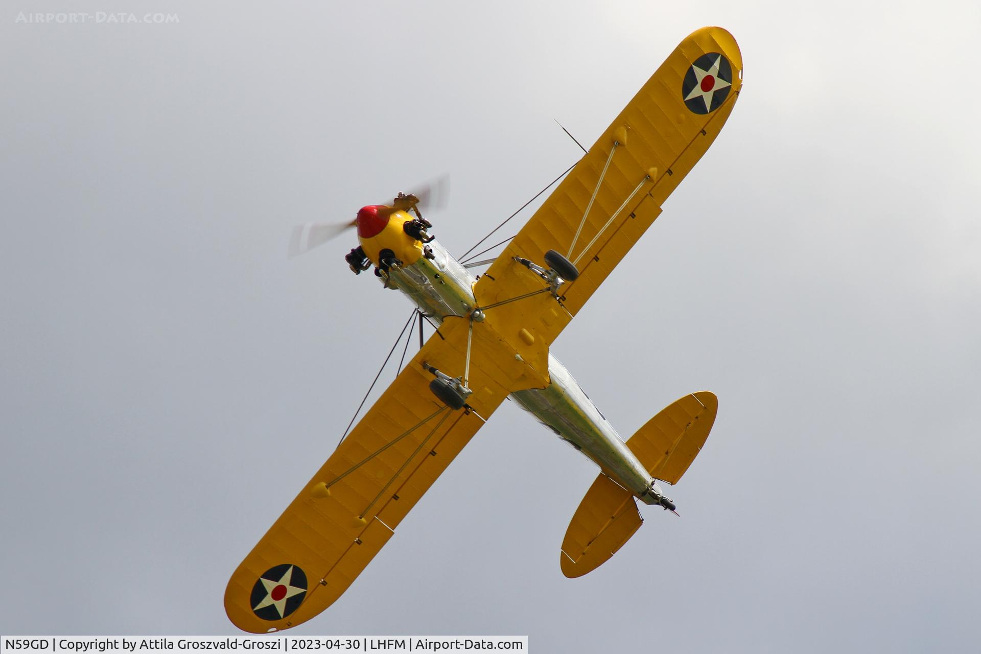 N59GD, 1942 Ryan Aeronautical ST3KR C/N 2186, LHFM - Fertöszentmiklós Meidl-Airport, Hungary - Skyview Airshow 2023