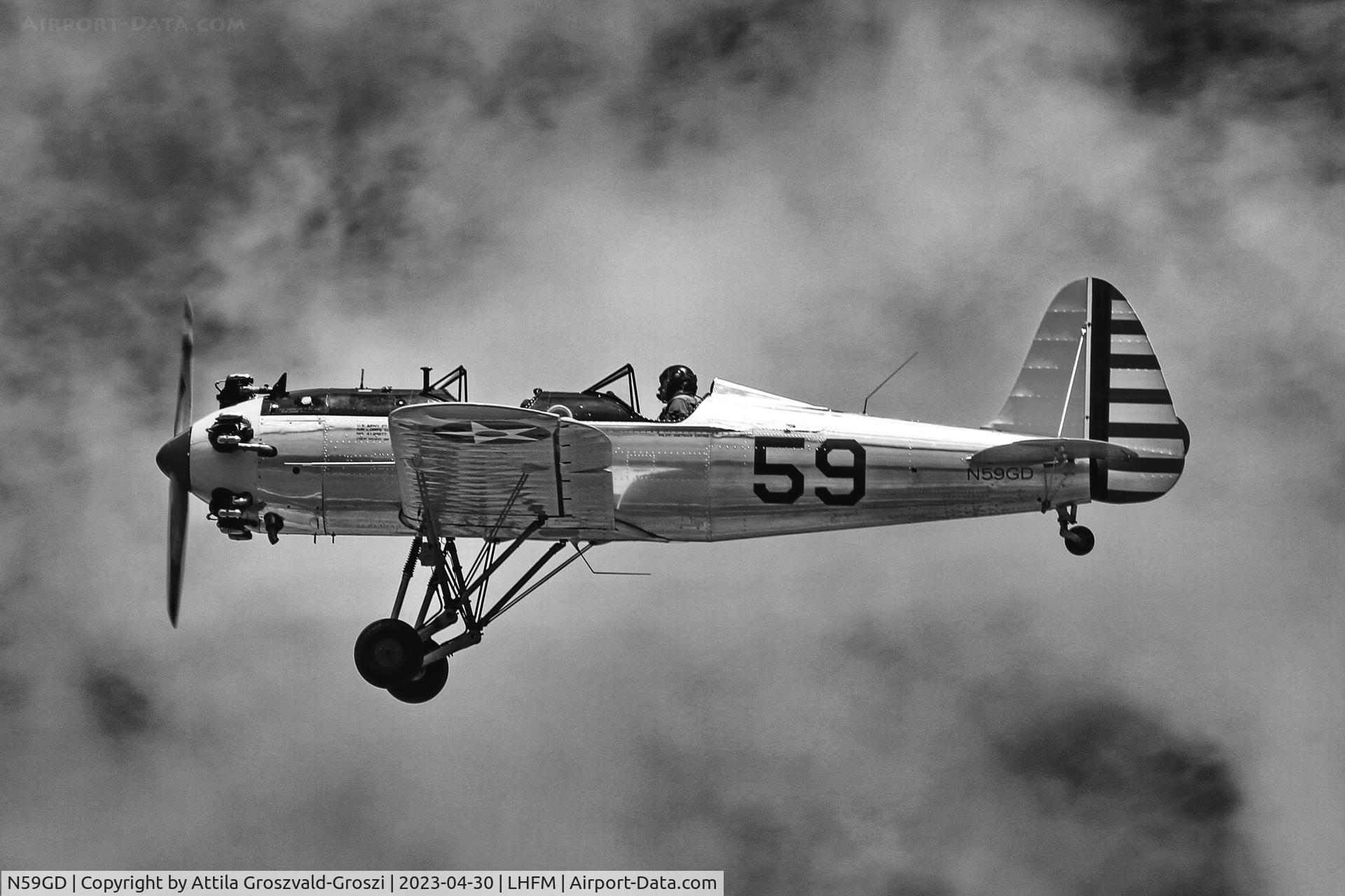N59GD, 1942 Ryan Aeronautical ST3KR C/N 2186, LHFM - Fertöszentmiklós Meidl-Airport, Hungary - Skyview Airshow 2023