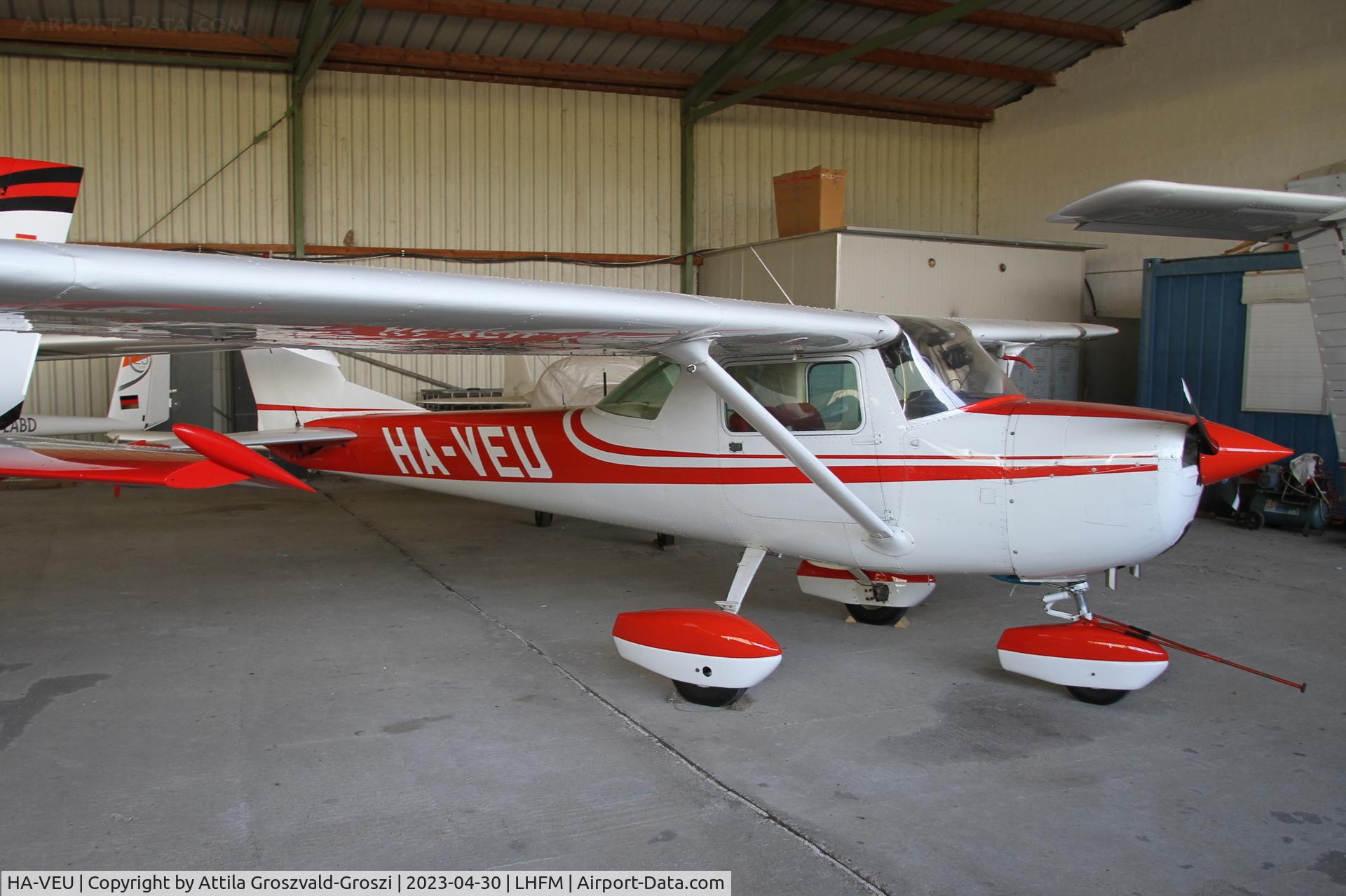 HA-VEU, 1968 Cessna 150H C/N 15068194, LHFM - Fertöszentmiklós Meidl-Airport, Hungary