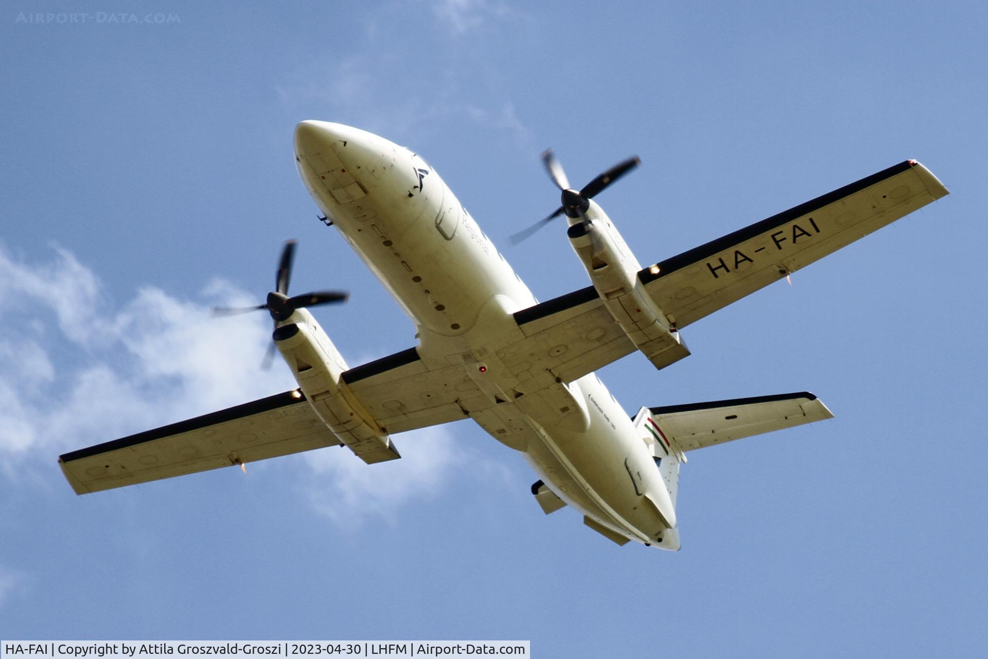 HA-FAI, 1989 Embraer EMB-120ER Brasilia C/N 120123, LHFM - Fertöszentmiklós Meidl-Airport, Hungary - Skyview Airshow 2023