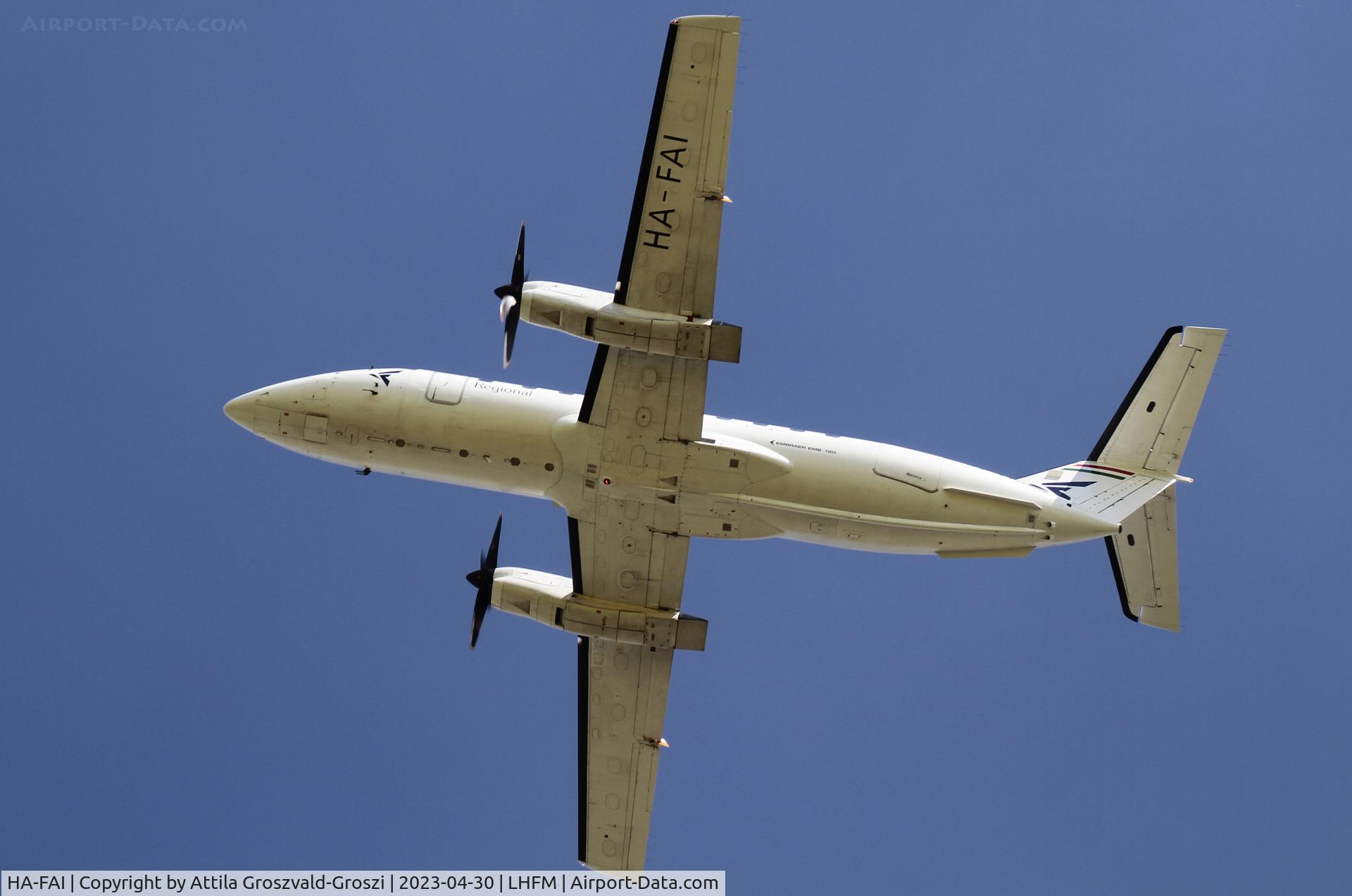 HA-FAI, 1989 Embraer EMB-120ER Brasilia C/N 120123, LHFM - Fertöszentmiklós Meidl-Airport, Hungary - Skyview Airshow 2023