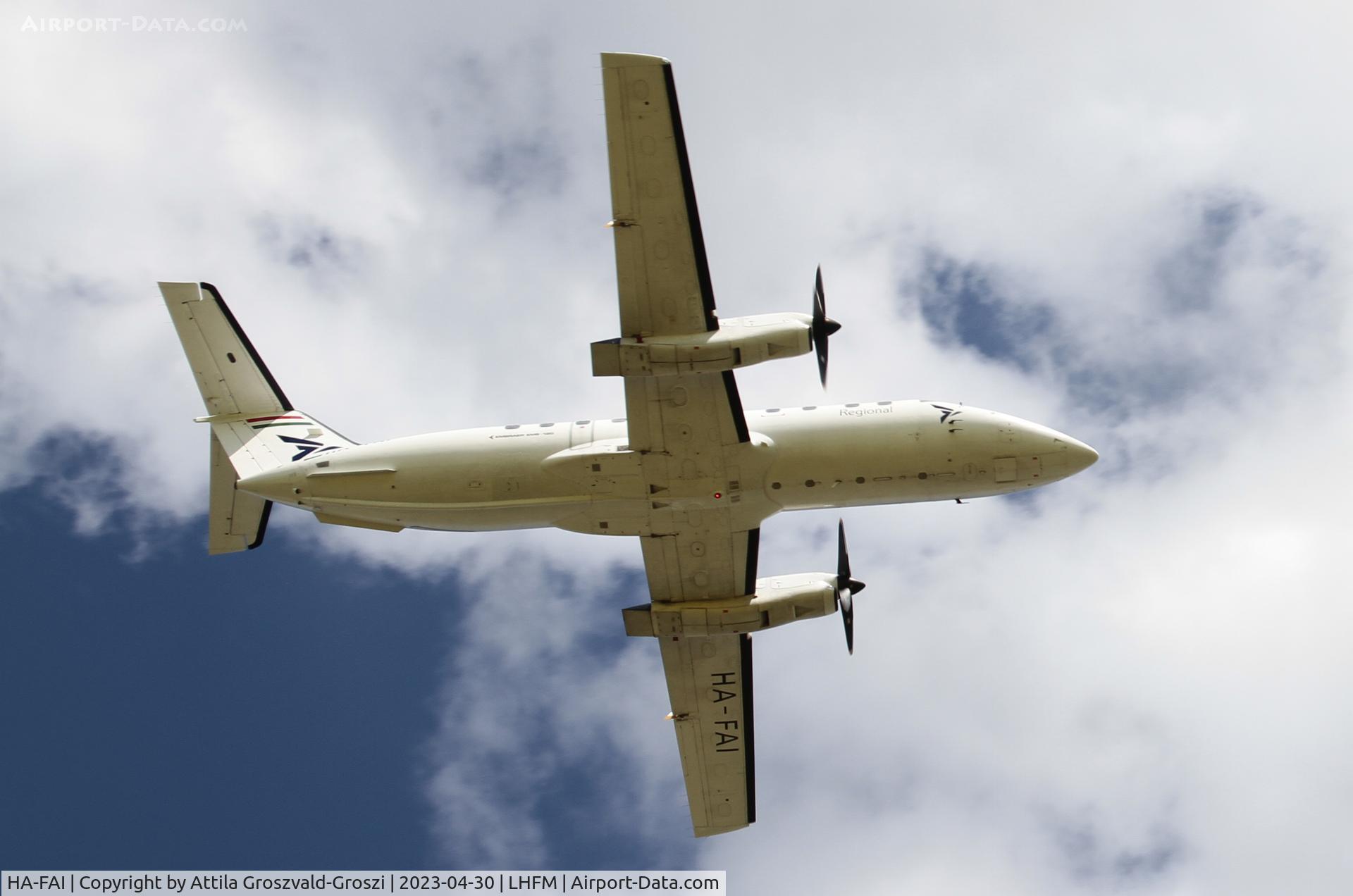 HA-FAI, 1989 Embraer EMB-120ER Brasilia C/N 120123, LHFM - Fertöszentmiklós Meidl-Airport, Hungary - Skyview Airshow 2023