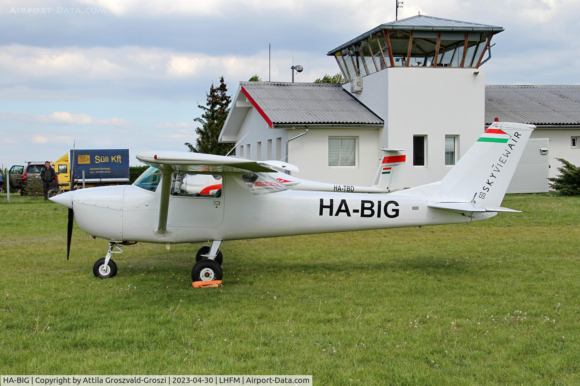 HA-BIG, 1967 Reims F150H C/N 0287, LHFM - Fertöszentmiklós Meidl-Airport, Hungary - Skyview Airshow 2023