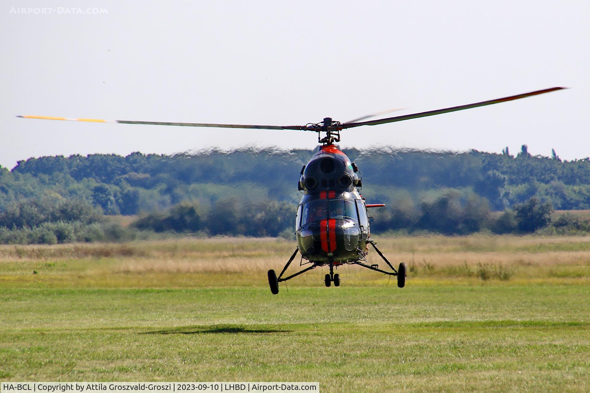 HA-BCL, 1974 Mil (PZL-Swidnik) Mi-2 C/N 563820114, LHBD - Börgönd Airport-Börgönd, Hungary - Börgönd Air Show 2023