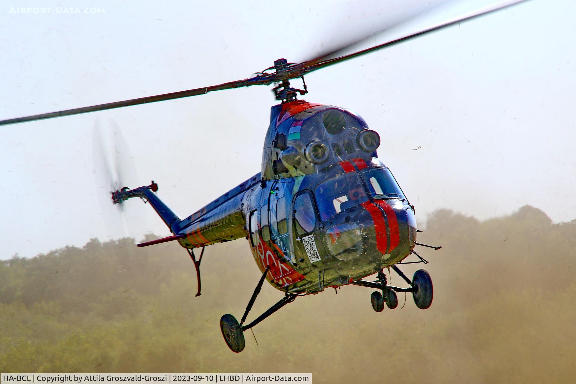 HA-BCL, 1974 Mil (PZL-Swidnik) Mi-2 C/N 563820114, LHBD - Börgönd Airport-Börgönd, Hungary - Börgönd Air Show 2023