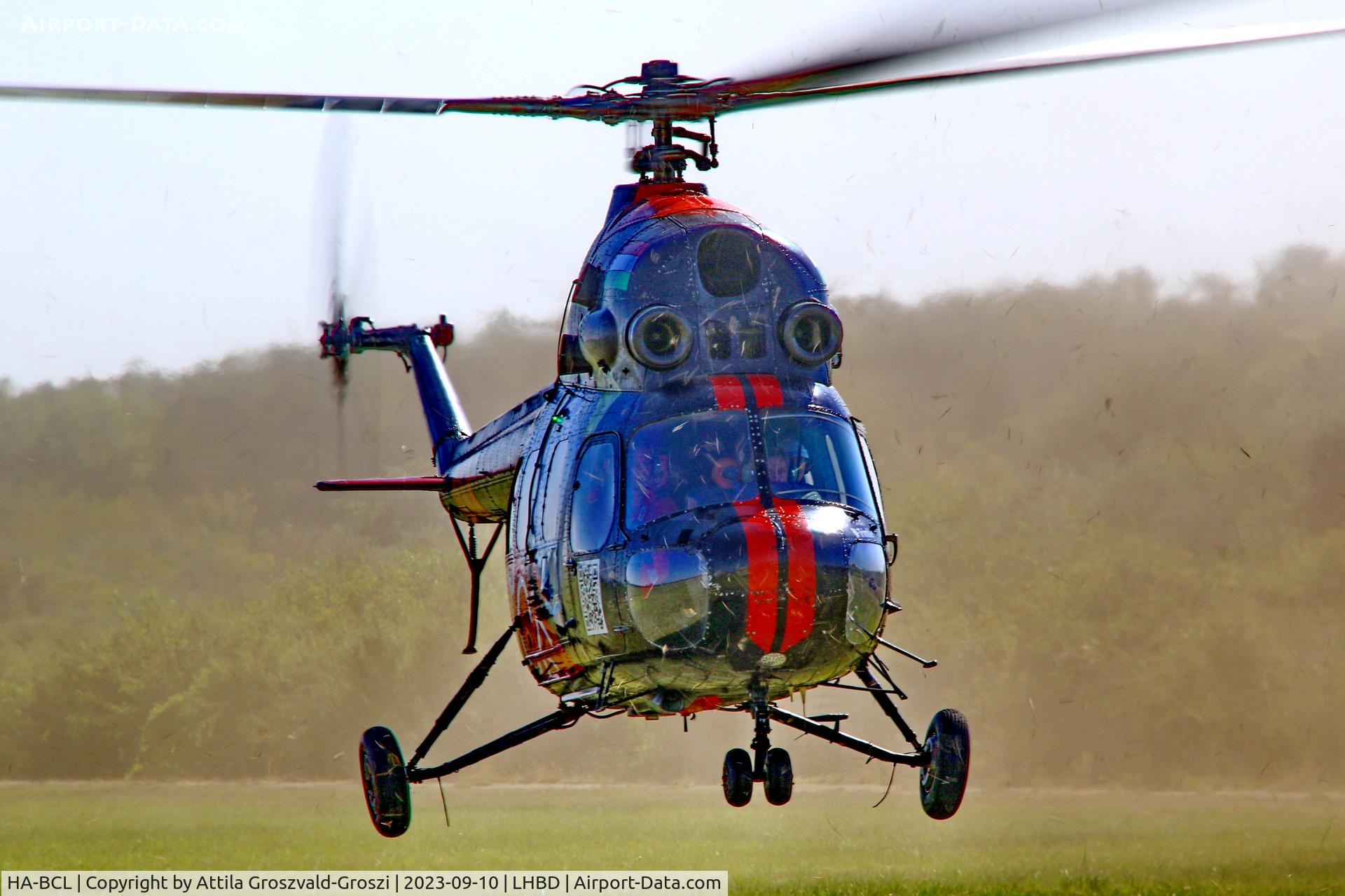 HA-BCL, 1974 Mil (PZL-Swidnik) Mi-2 C/N 563820114, LHBD - Börgönd Airport-Börgönd, Hungary - Börgönd Air Show 2023