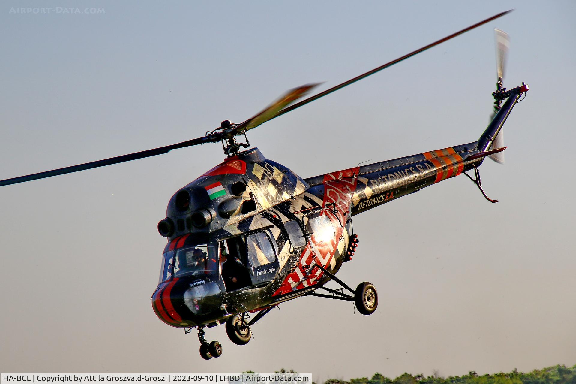 HA-BCL, 1974 Mil (PZL-Swidnik) Mi-2 C/N 563820114, LHBD - Börgönd Airport-Börgönd, Hungary - Börgönd Air Show 2023