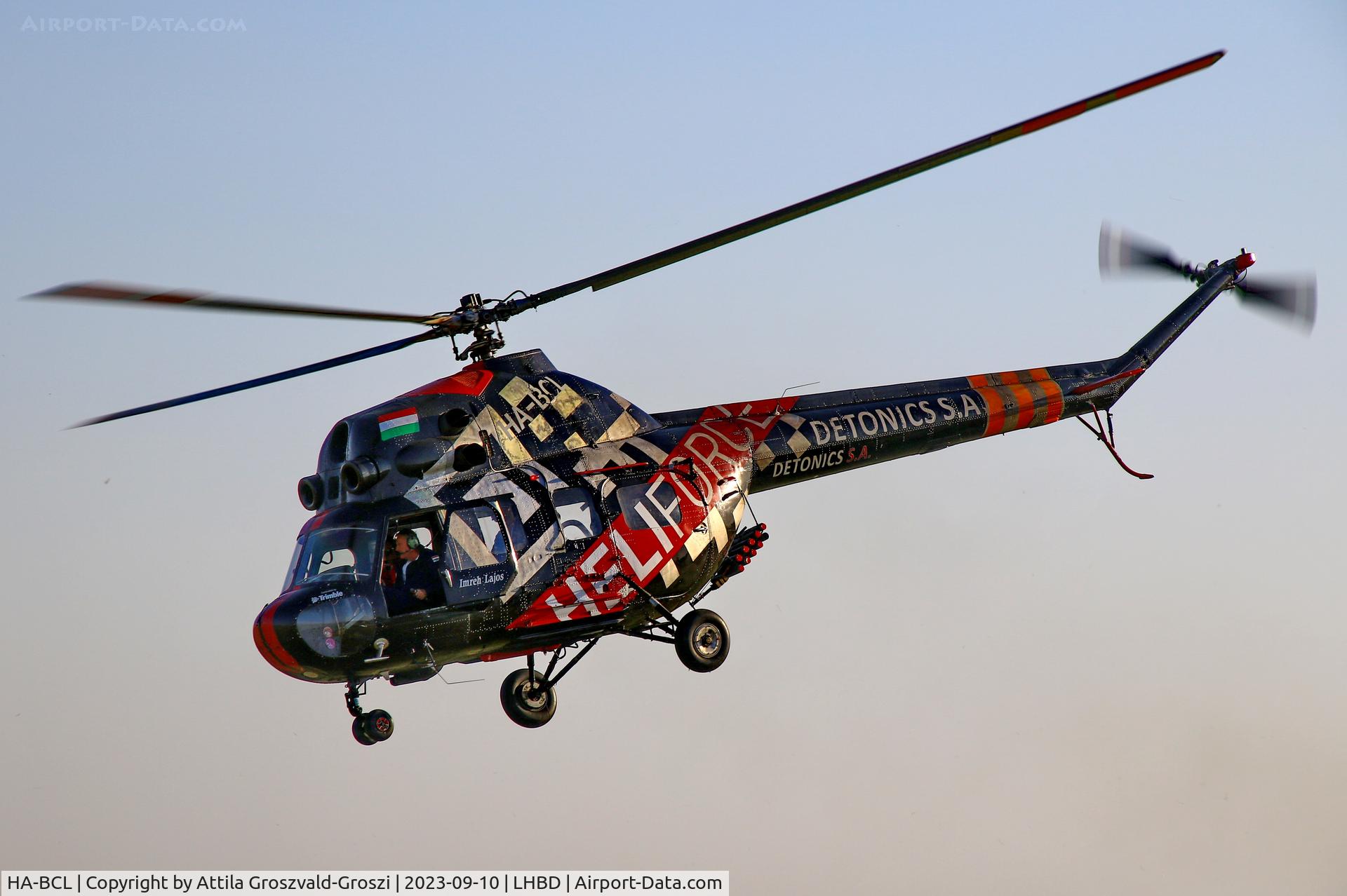 HA-BCL, 1974 Mil (PZL-Swidnik) Mi-2 C/N 563820114, LHBD - Börgönd Airport-Börgönd, Hungary - Börgönd Air Show 2023