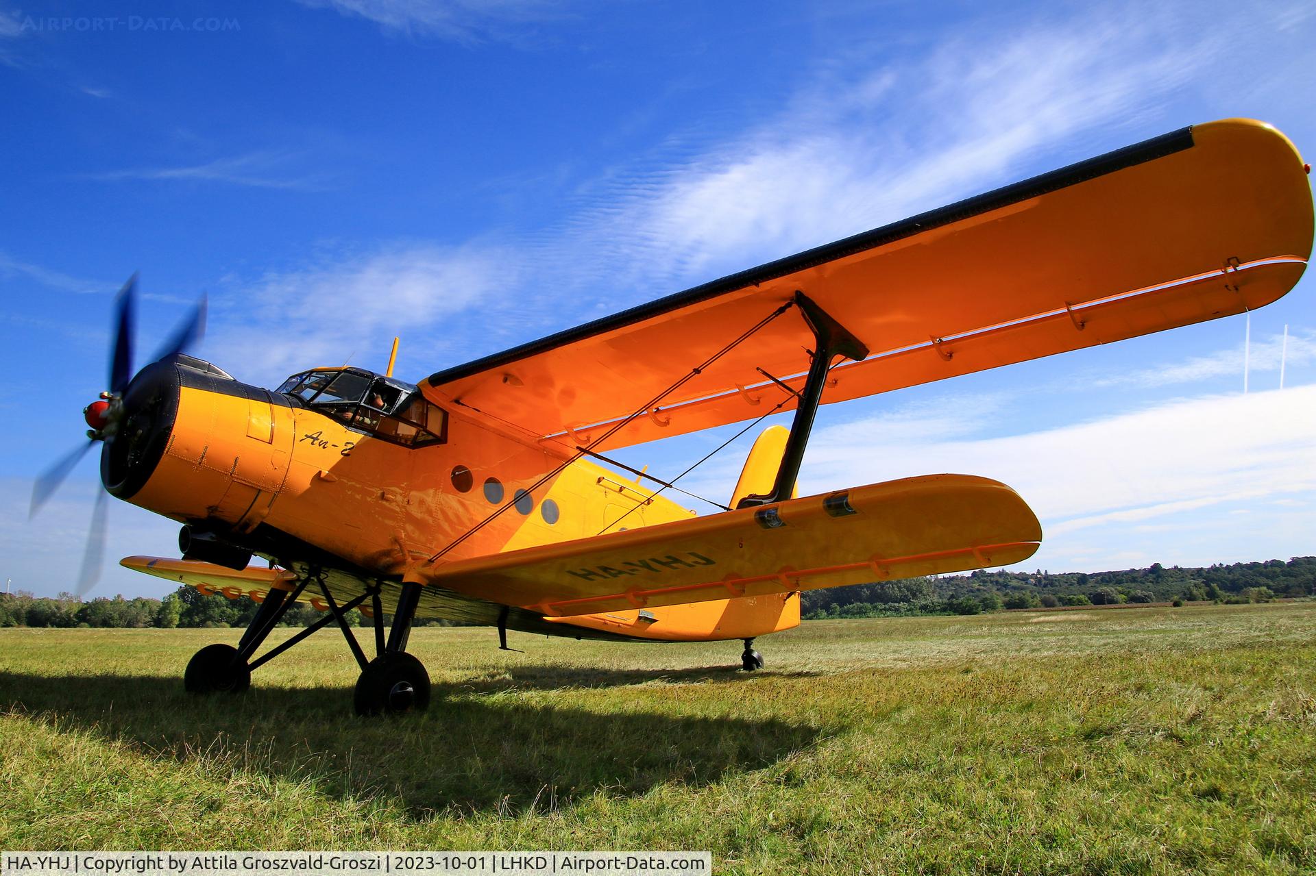 HA-YHJ, PZL-Mielec An-2TP C/N 1G238-53, LHKD - Kecskéd Airport, Hungary