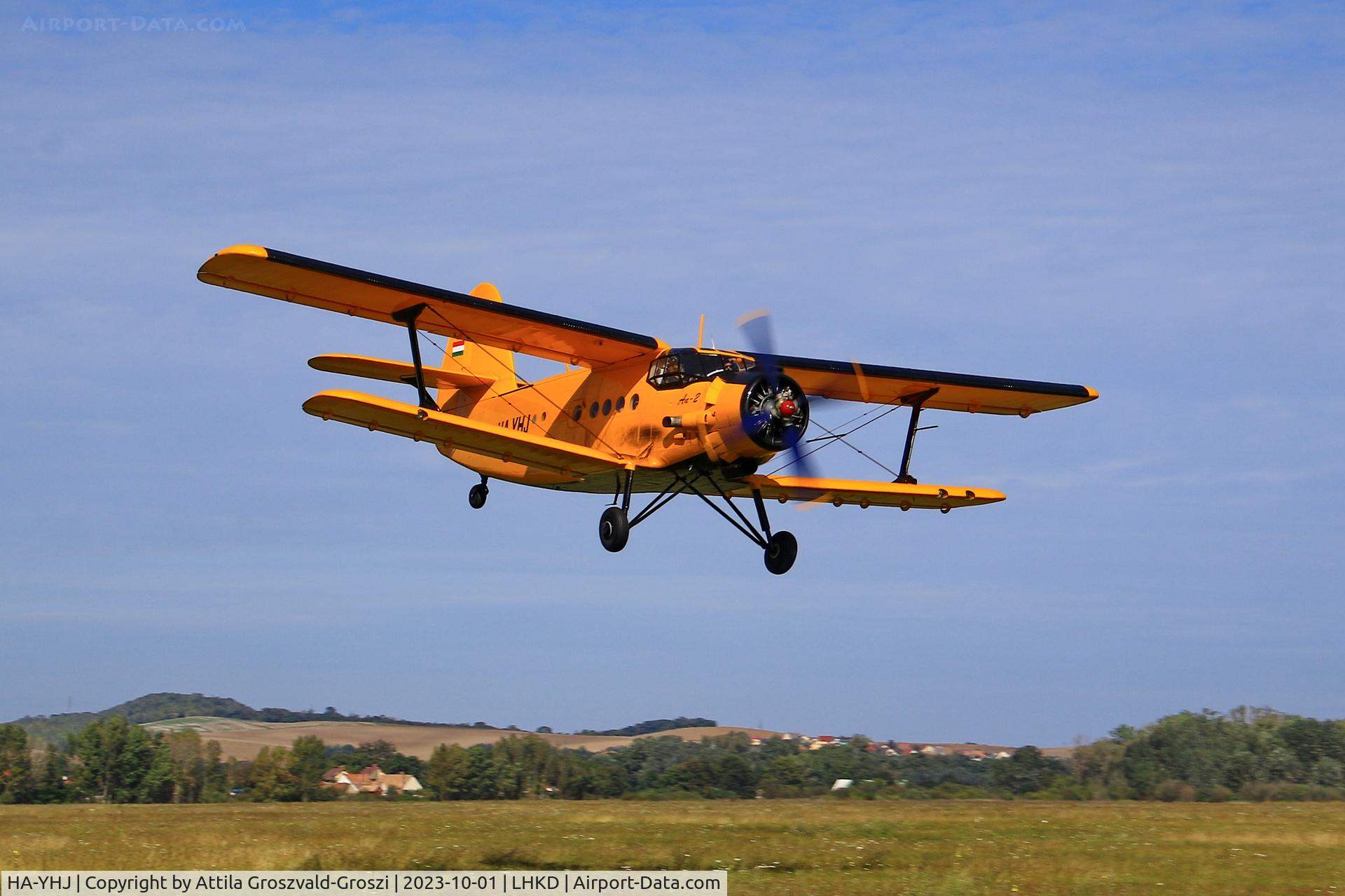 HA-YHJ, PZL-Mielec An-2TP C/N 1G238-53, LHKD - Kecskéd Airport, Hungary