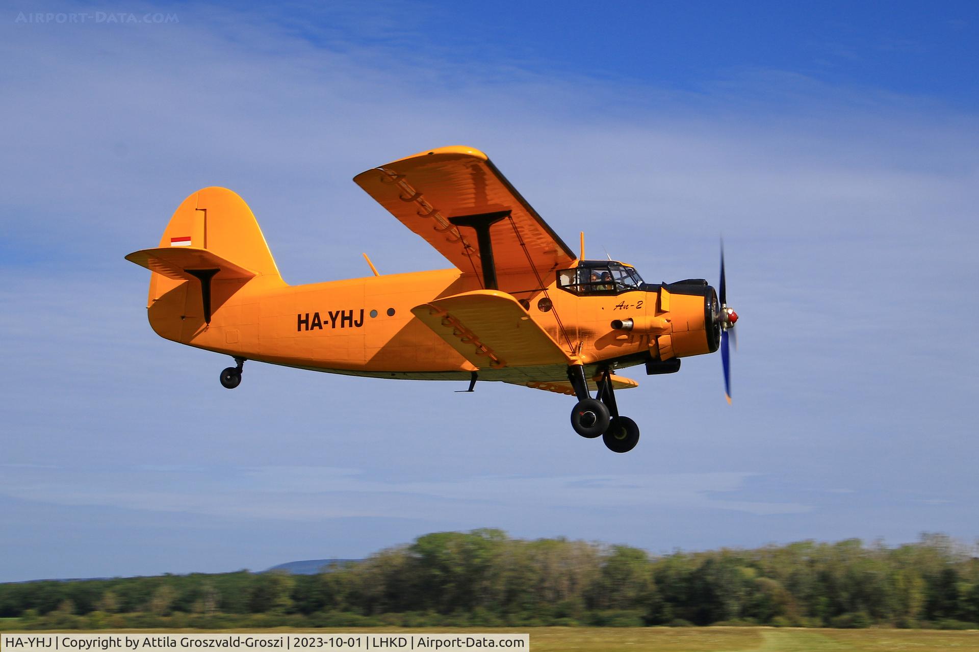 HA-YHJ, PZL-Mielec An-2TP C/N 1G238-53, LHKD - Kecskéd Airport, Hungary