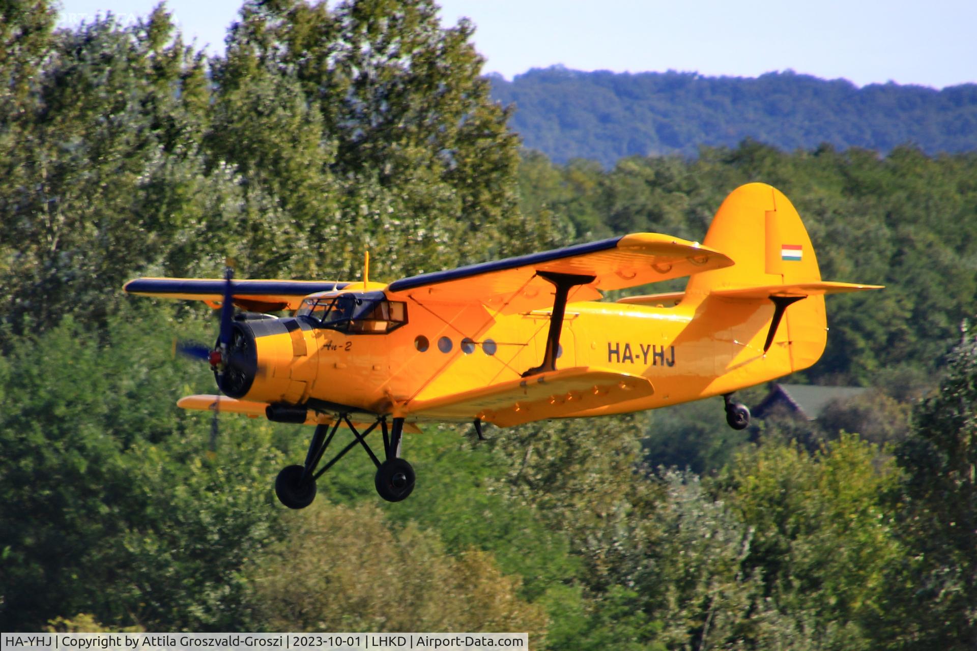 HA-YHJ, PZL-Mielec An-2TP C/N 1G238-53, LHKD - Kecskéd Airport, Hungary