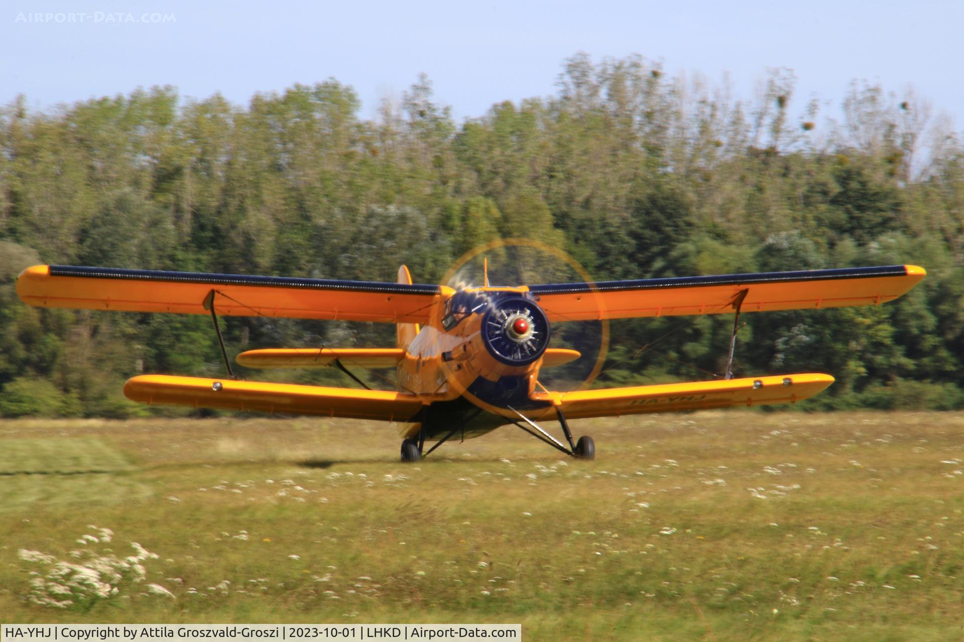 HA-YHJ, PZL-Mielec An-2TP C/N 1G238-53, LHKD - Kecskéd Airport, Hungary