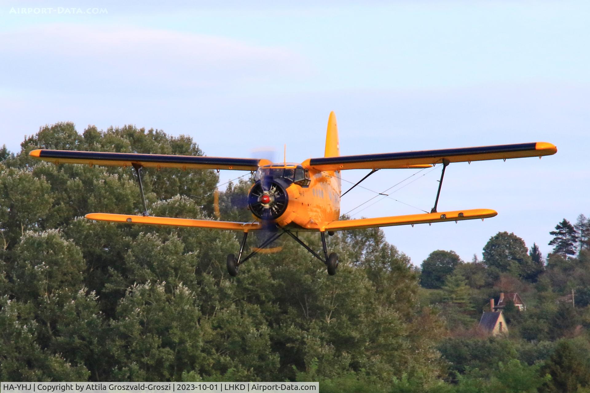 HA-YHJ, PZL-Mielec An-2TP C/N 1G238-53, LHKD - Kecskéd Airport, Hungary