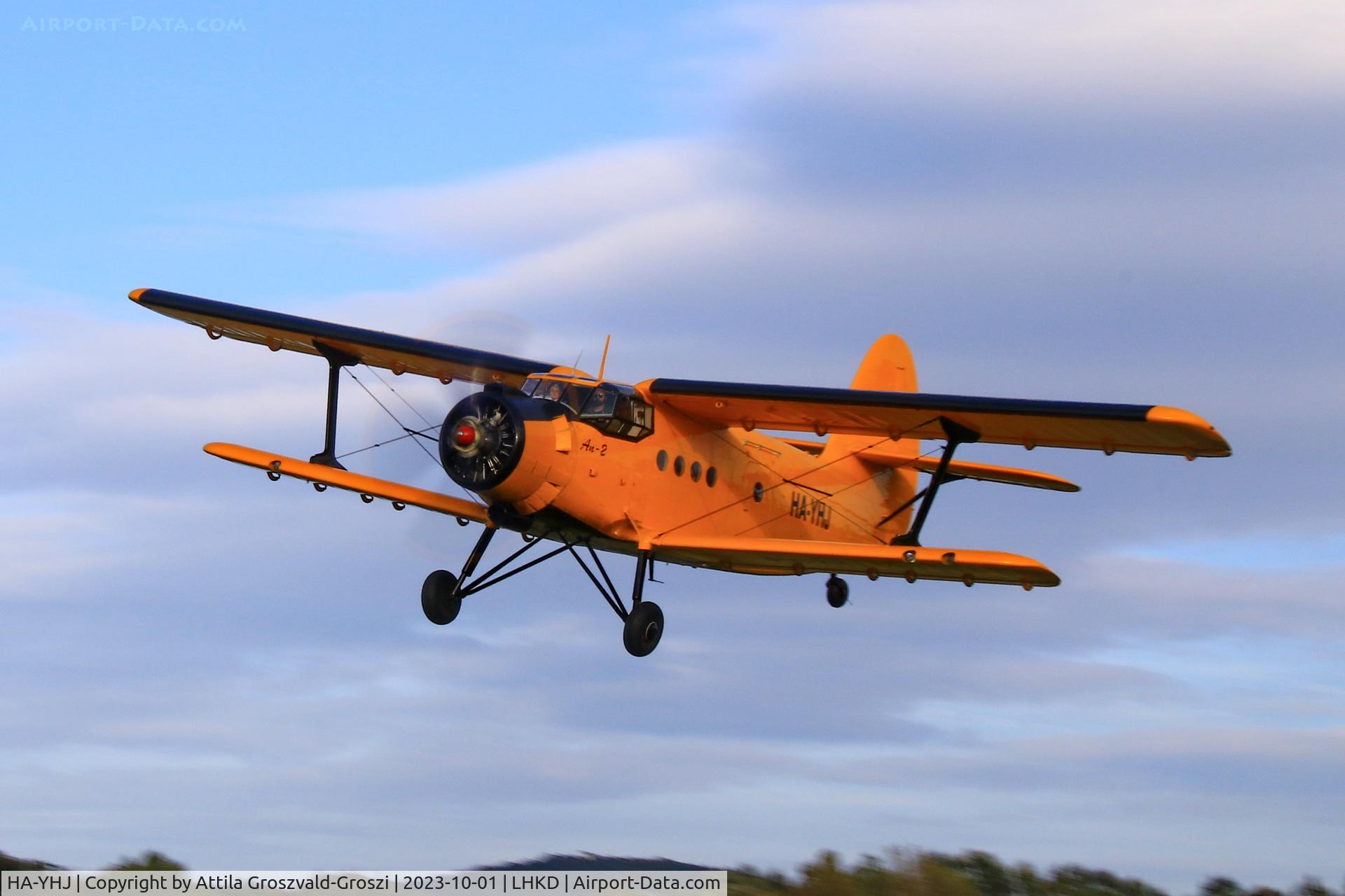 HA-YHJ, PZL-Mielec An-2TP C/N 1G238-53, LHKD - Kecskéd Airport, Hungary