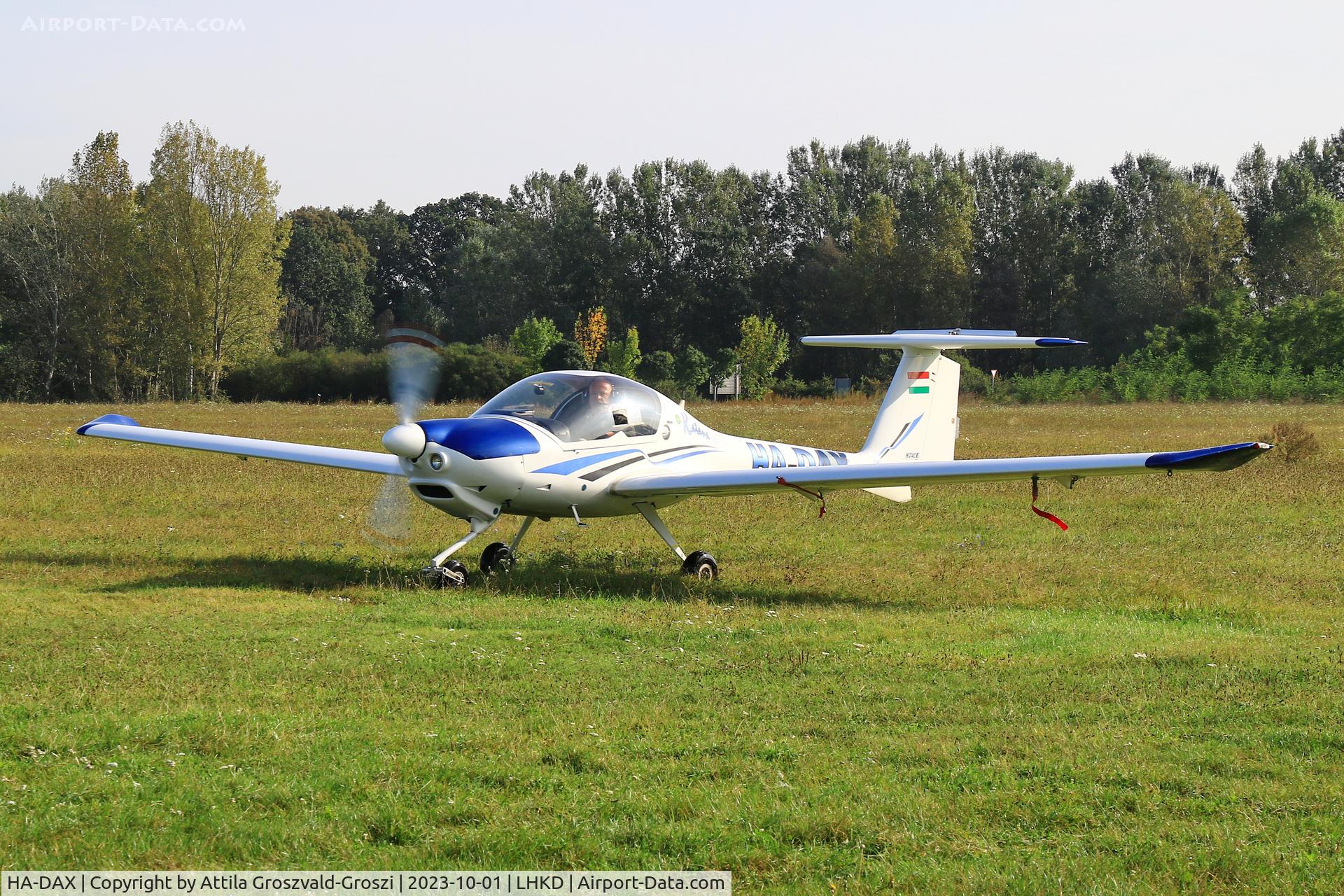 HA-DAX, HOAC DV-20 Katana C/N 20114, LHKD - Kecskéd Airport, Hungary