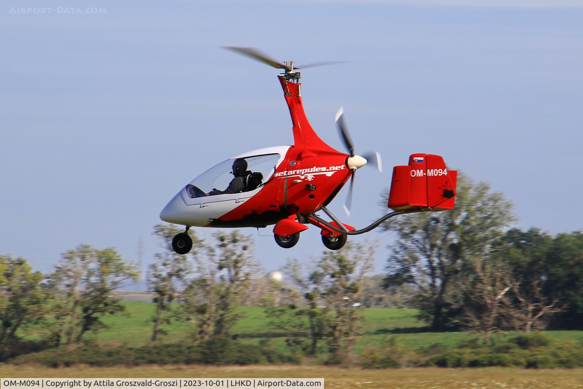 OM-M094, 2010 AutoGyro Europe Calidus C/N D10C35, LHKD - Kecskéd Airport, Hungary