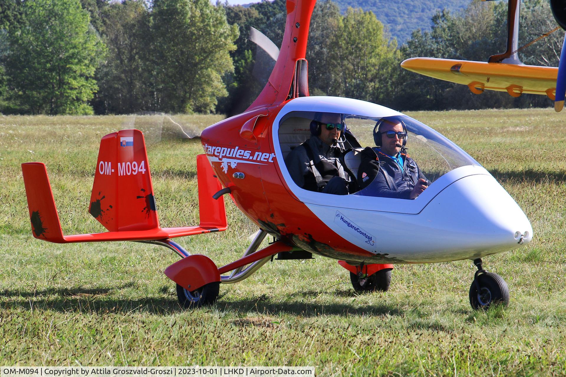OM-M094, 2010 AutoGyro Europe Calidus C/N D10C35, LHKD - Kecskéd Airport, Hungary