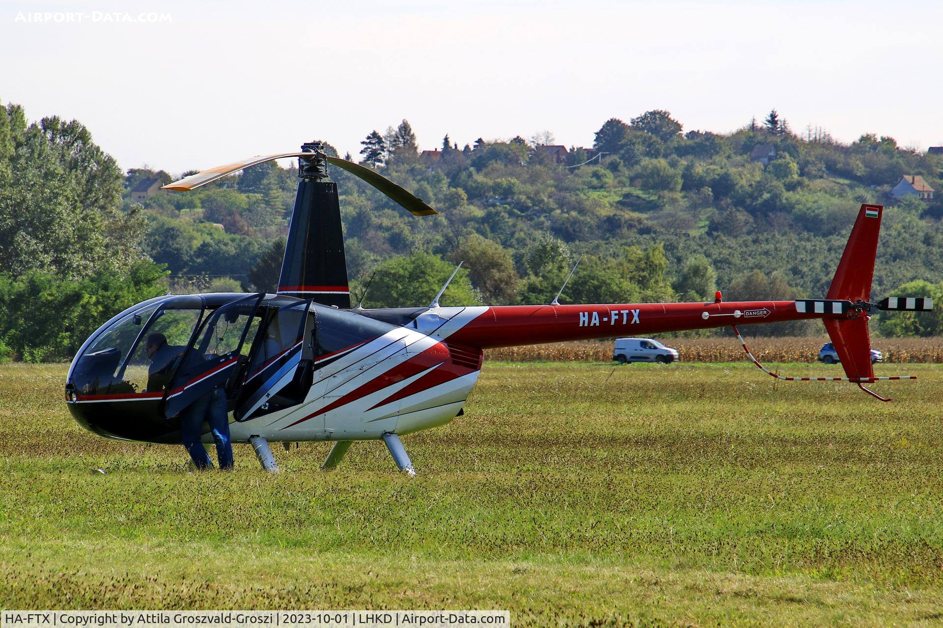 HA-FTX, 2007 Robinson R44 Raven II C/N 11742, LHKD - Kecskéd Airport, Hungary