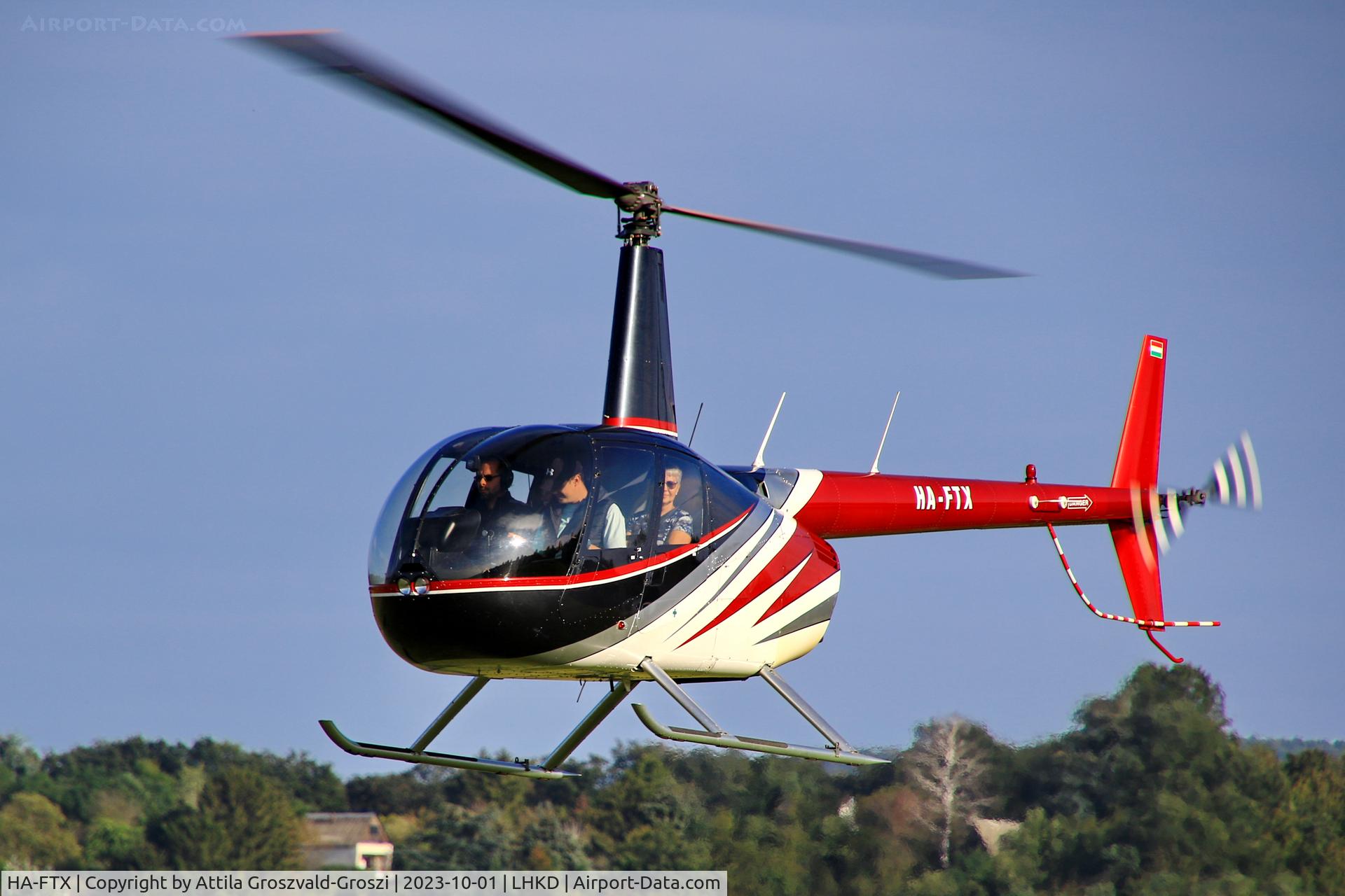 HA-FTX, 2007 Robinson R44 Raven II C/N 11742, LHKD - Kecskéd Airport, Hungary