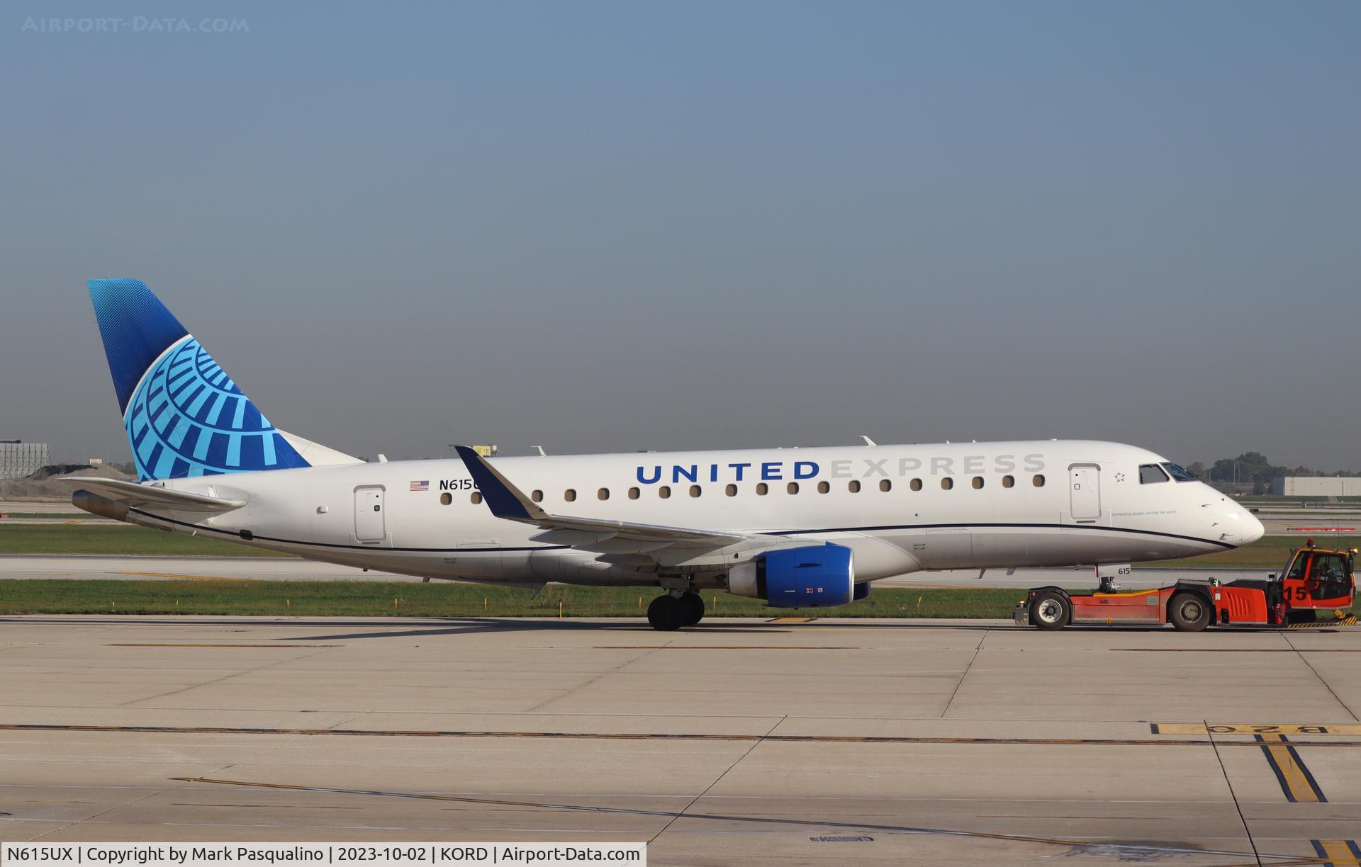 N615UX, 2019 Embraer 175LR (ERJ-170-200LR) C/N 17000816, ERJ-170-200LR