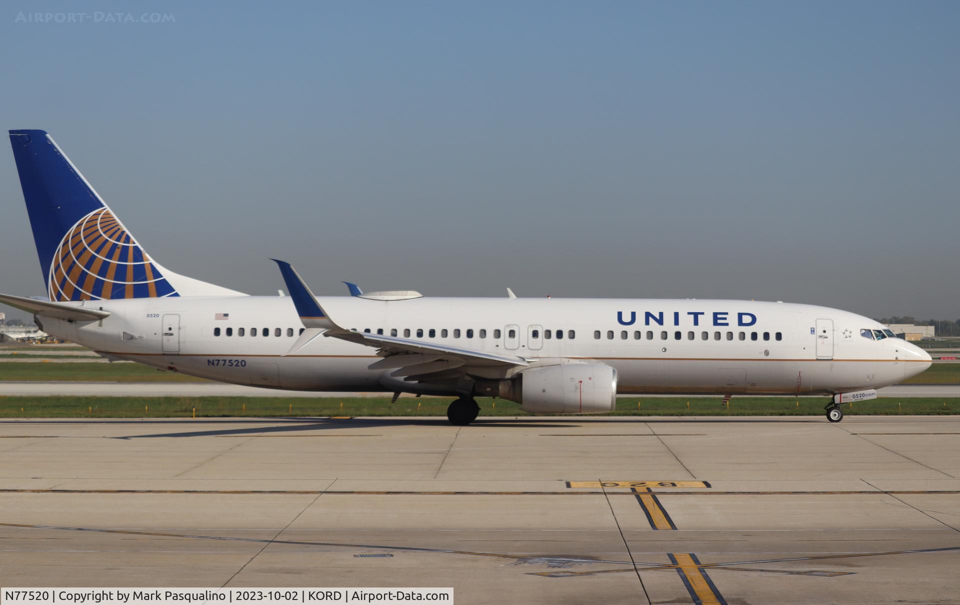 N77520, 2010 Boeing 737-824 C/N 31658, Boeing 737-824